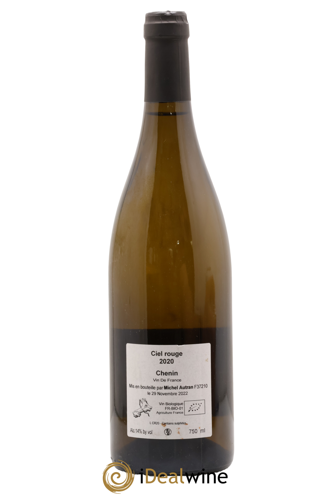 Vin de France Ciel Rouge Michel Autran 2020 - Lot de 1 bouteille - 1
