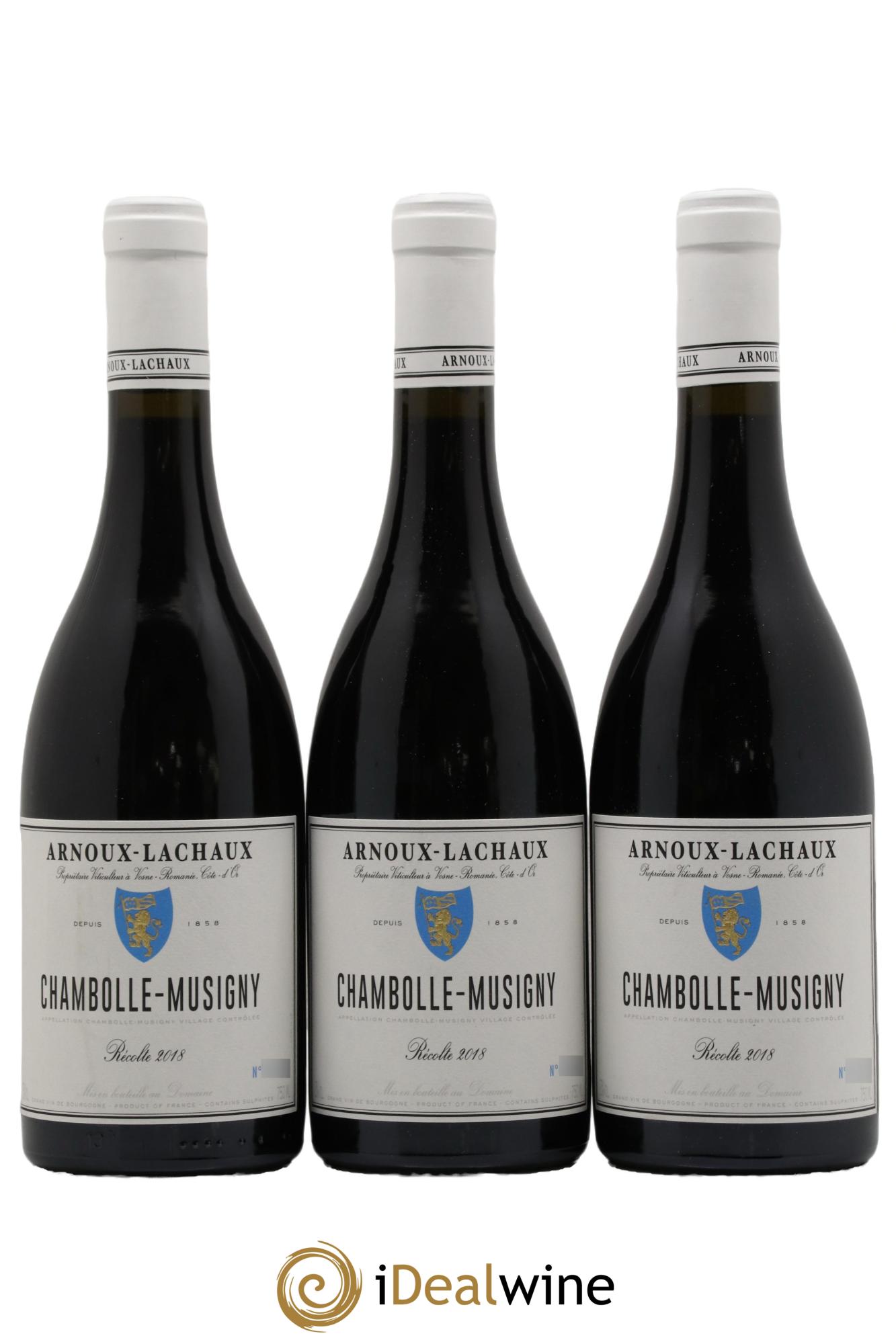 Chambolle-Musigny Arnoux-Lachaux (Domaine) 2018 - Lot de 3 bouteilles - 0