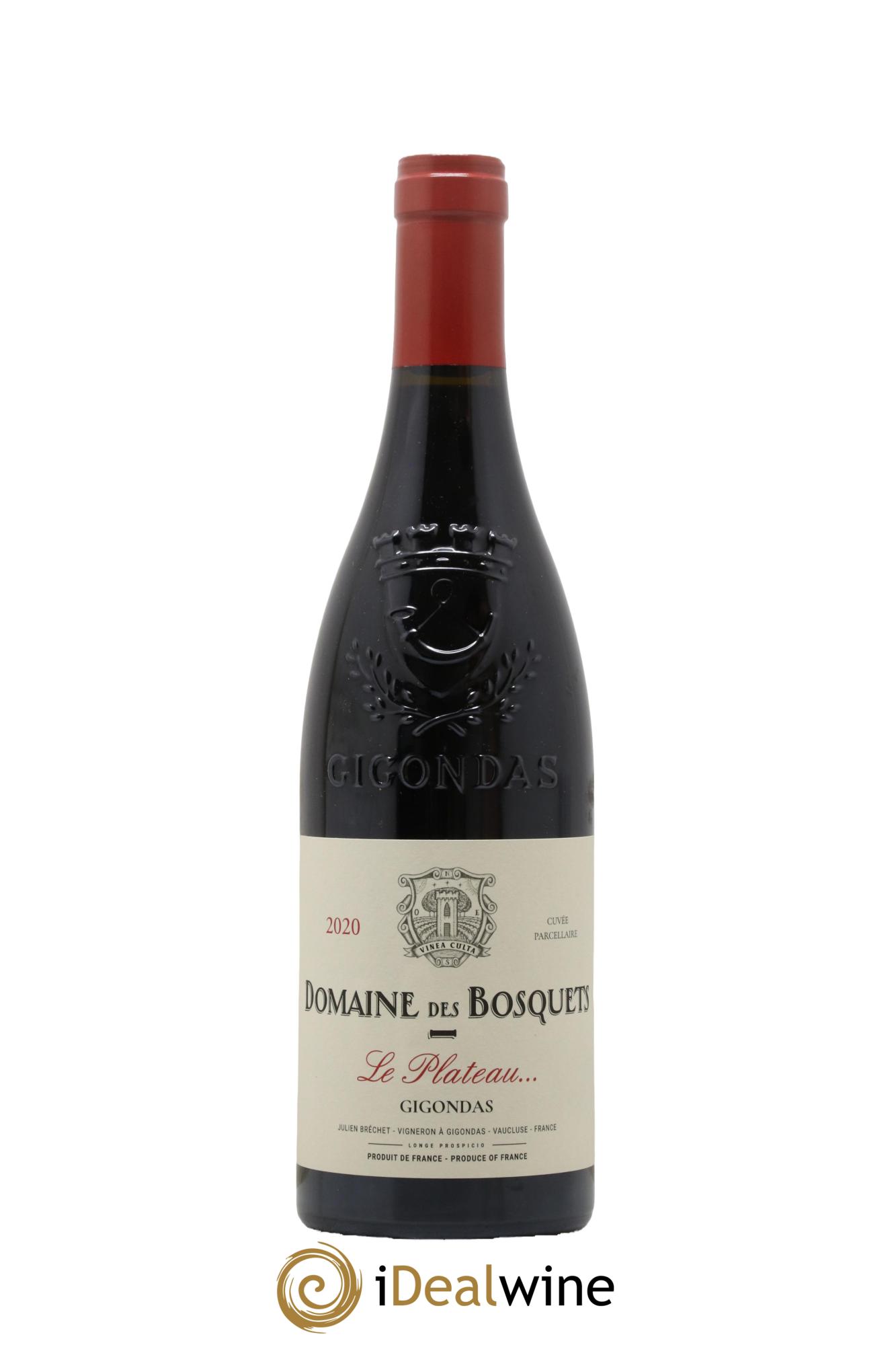 Gigondas Le Plateau Des Bosquets 2020 - Posten von 1 Flasche - 0