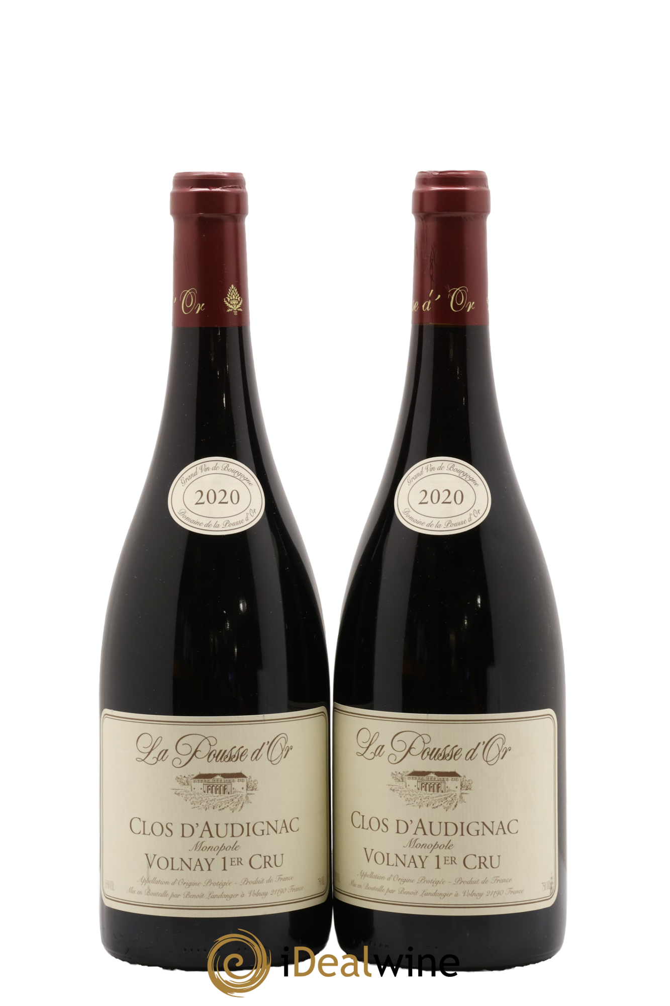 Volnay 1er Cru Clos d'Audignac La Pousse d'Or (Domaine de) 2020 - Posten von 2 Flaschen - 0