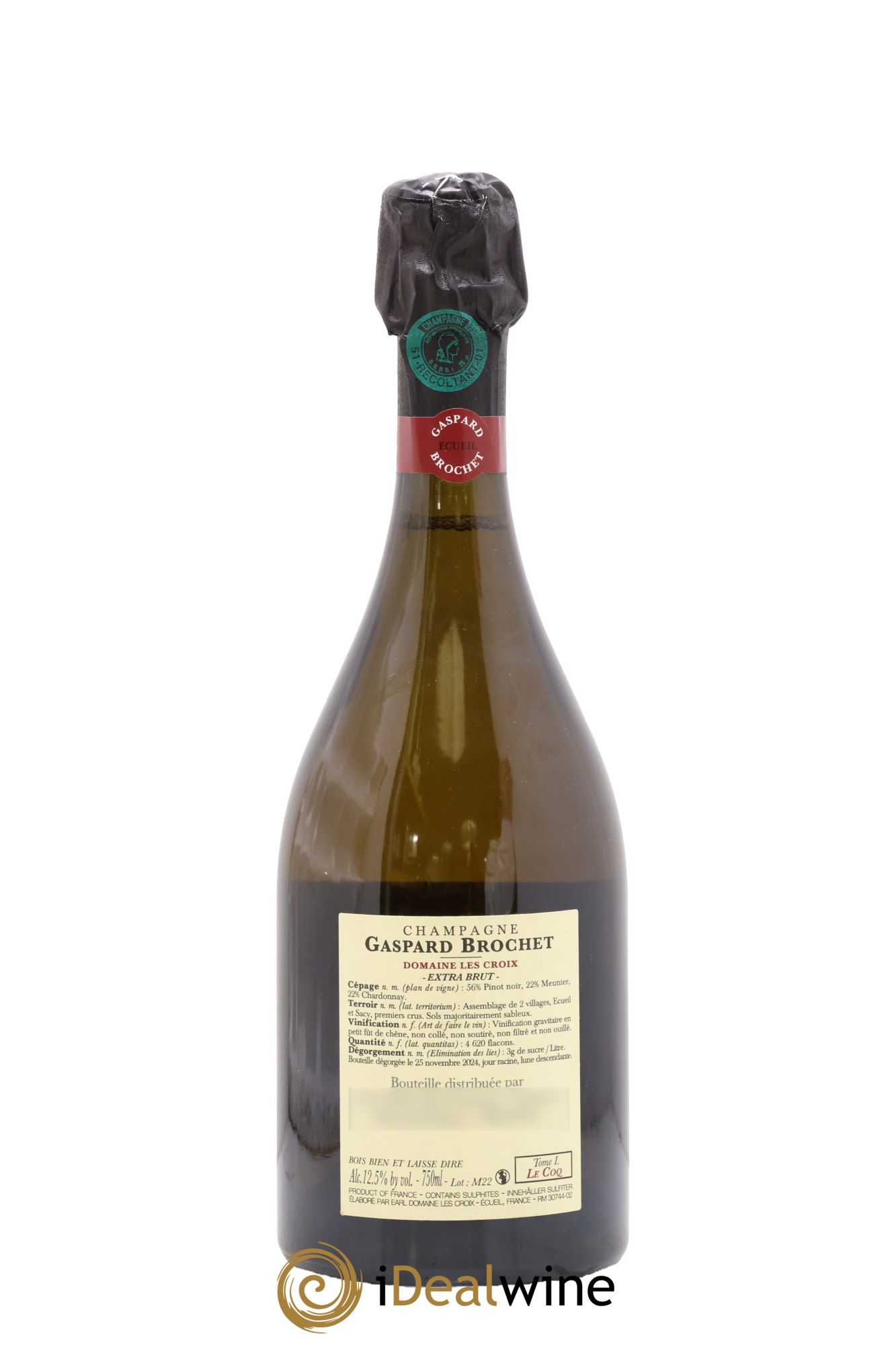 Extra Brut Le Coq Tome I Gaspard Brochet - Posten von 1 Flasche - 1