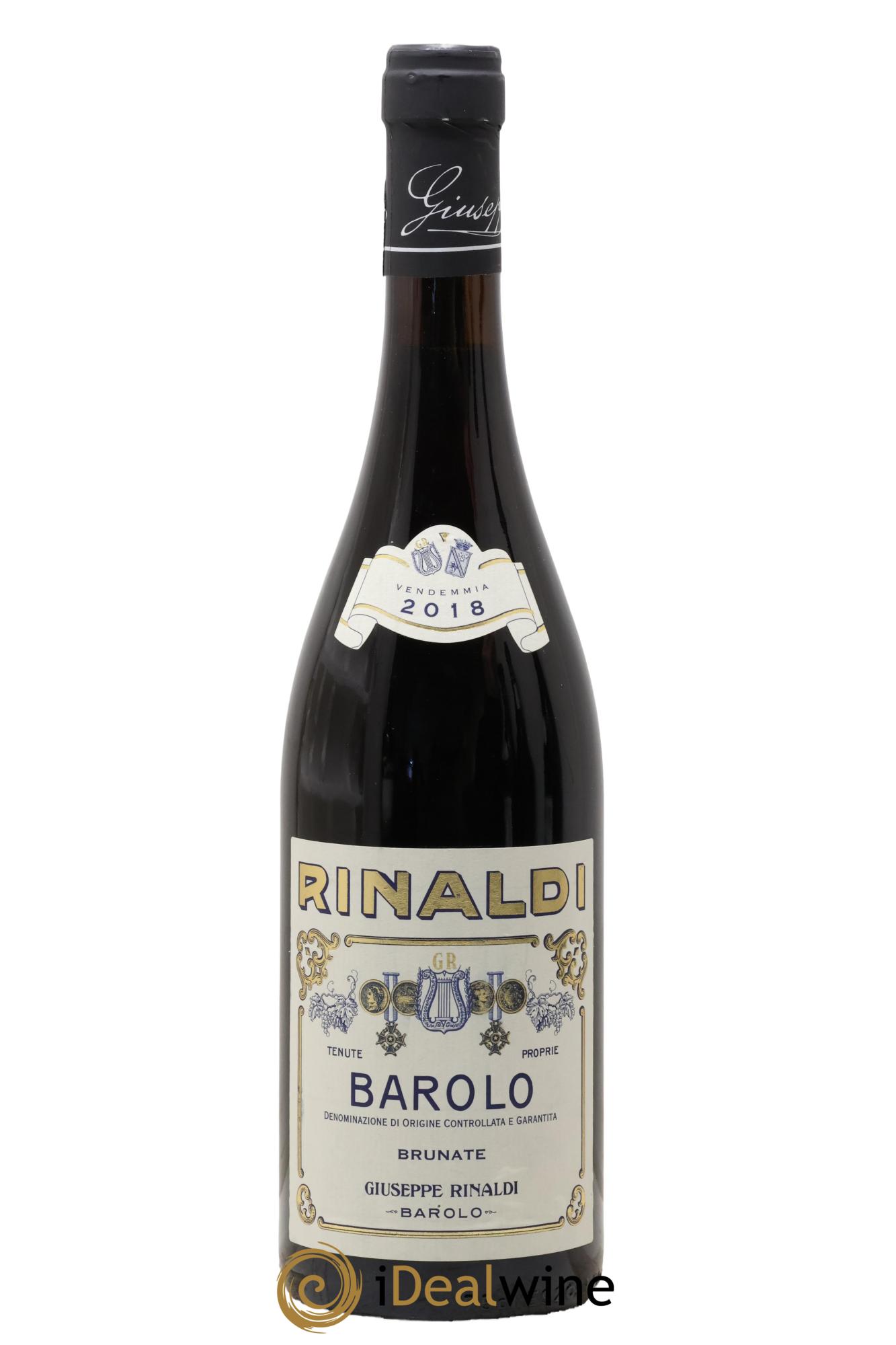 Barolo DOCG Brunate Giuseppe Rinaldi 2018 - Lot de 1 bouteille - 0