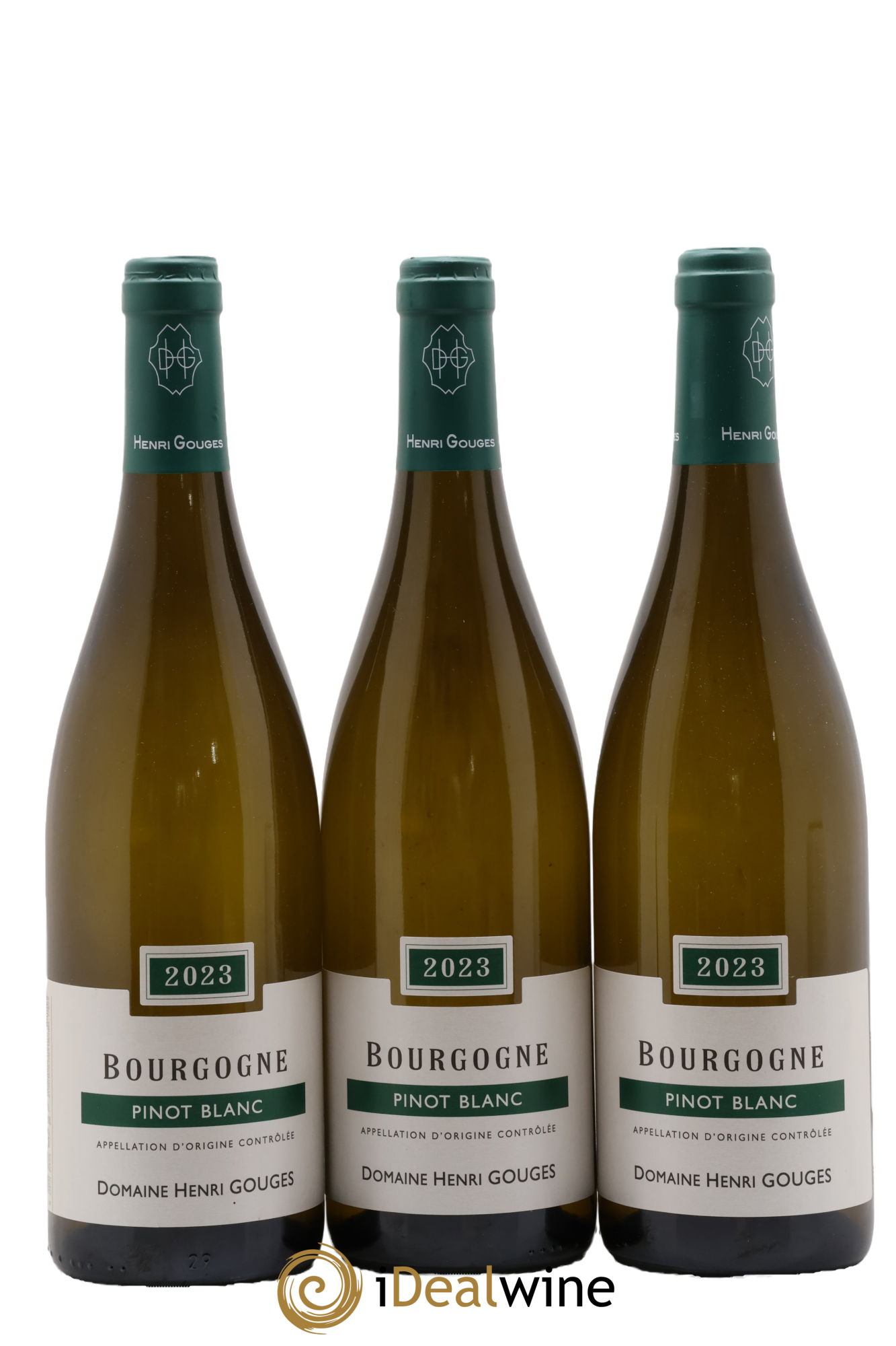Bourgogne Pinot Blanc Henri Gouges 2023 - Lotto di 3 bottiglie - 0