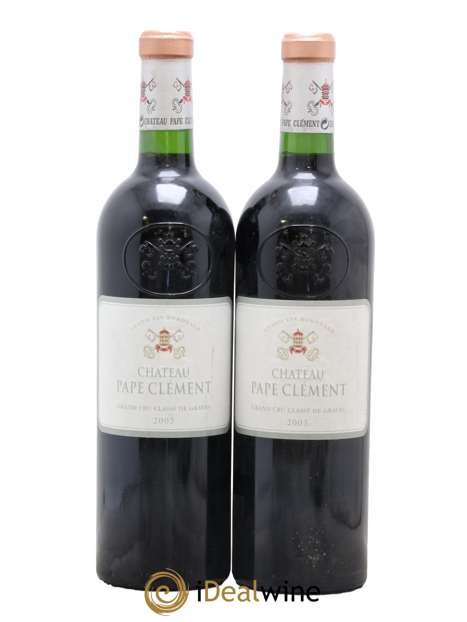 Château Pape Clément Cru Classé de Graves 2003 - Lotto di 2 bottiglie - 0