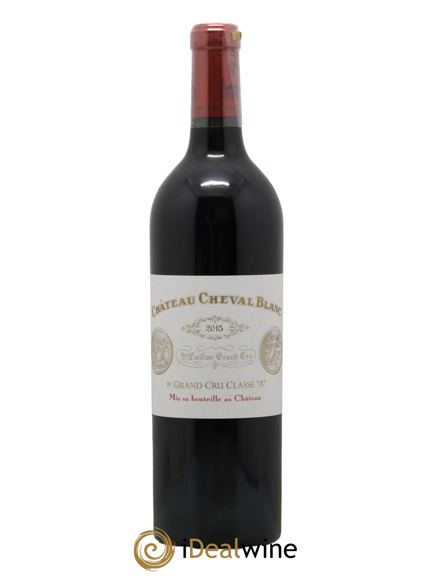 Château Cheval Blanc 1er Grand Cru Classé A 2015 - Lot de 1 bouteille - 1