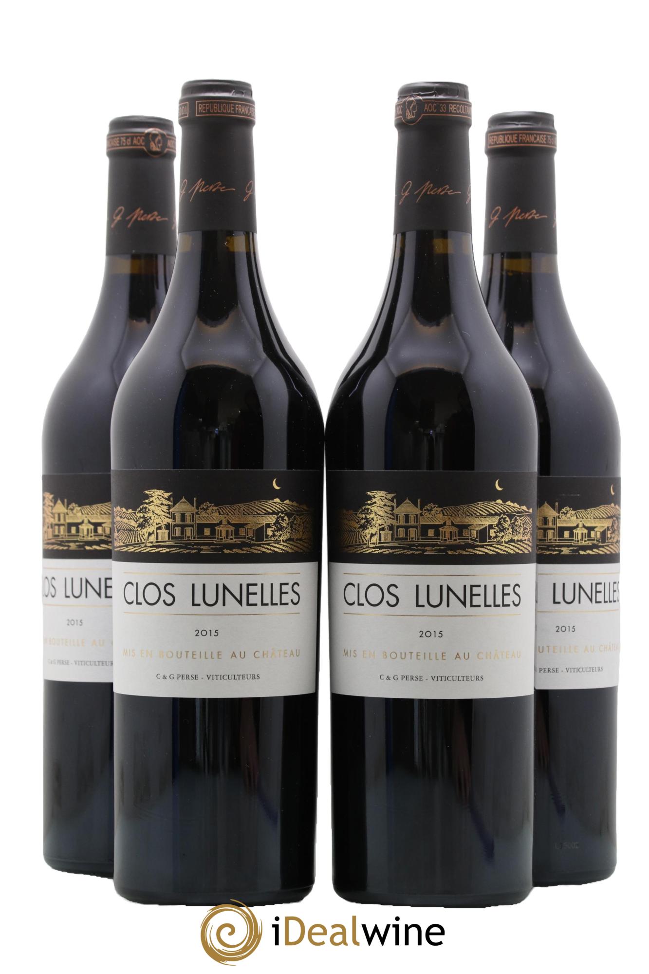 Clos Lunelles 2015 - Lot de 4 bouteilles - 0