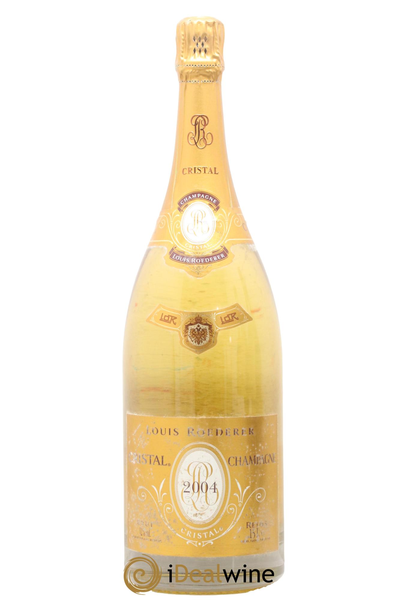 Cristal Louis Roederer 2004 - Lot of 1 magnum - 0