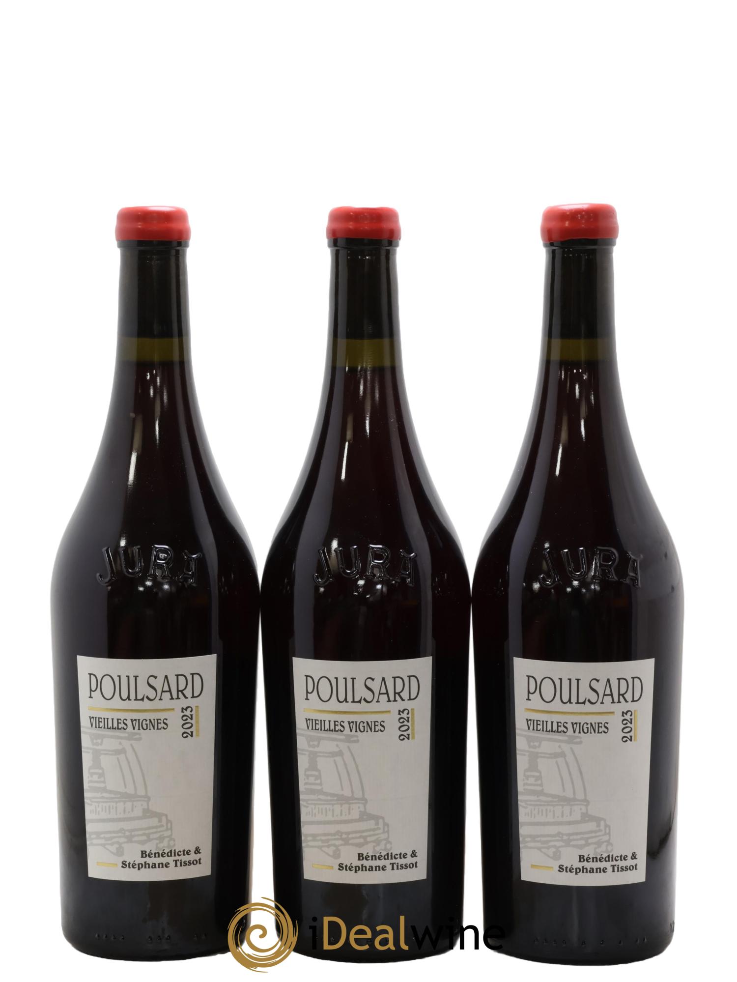 Arbois Poulsard Vieilles Vignes Bénédicte et Stéphane Tissot 2023 - Lot de 3 bouteilles - 0