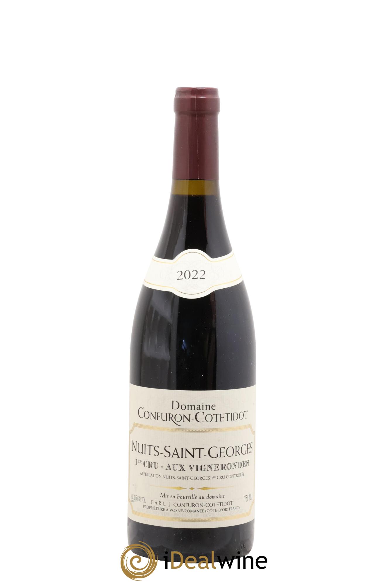 Nuits-Saint-Georges 1er Cru Aux Vignerondes Confuron-Cotetidot 2022 - Lotto di 1 bottiglia - 0