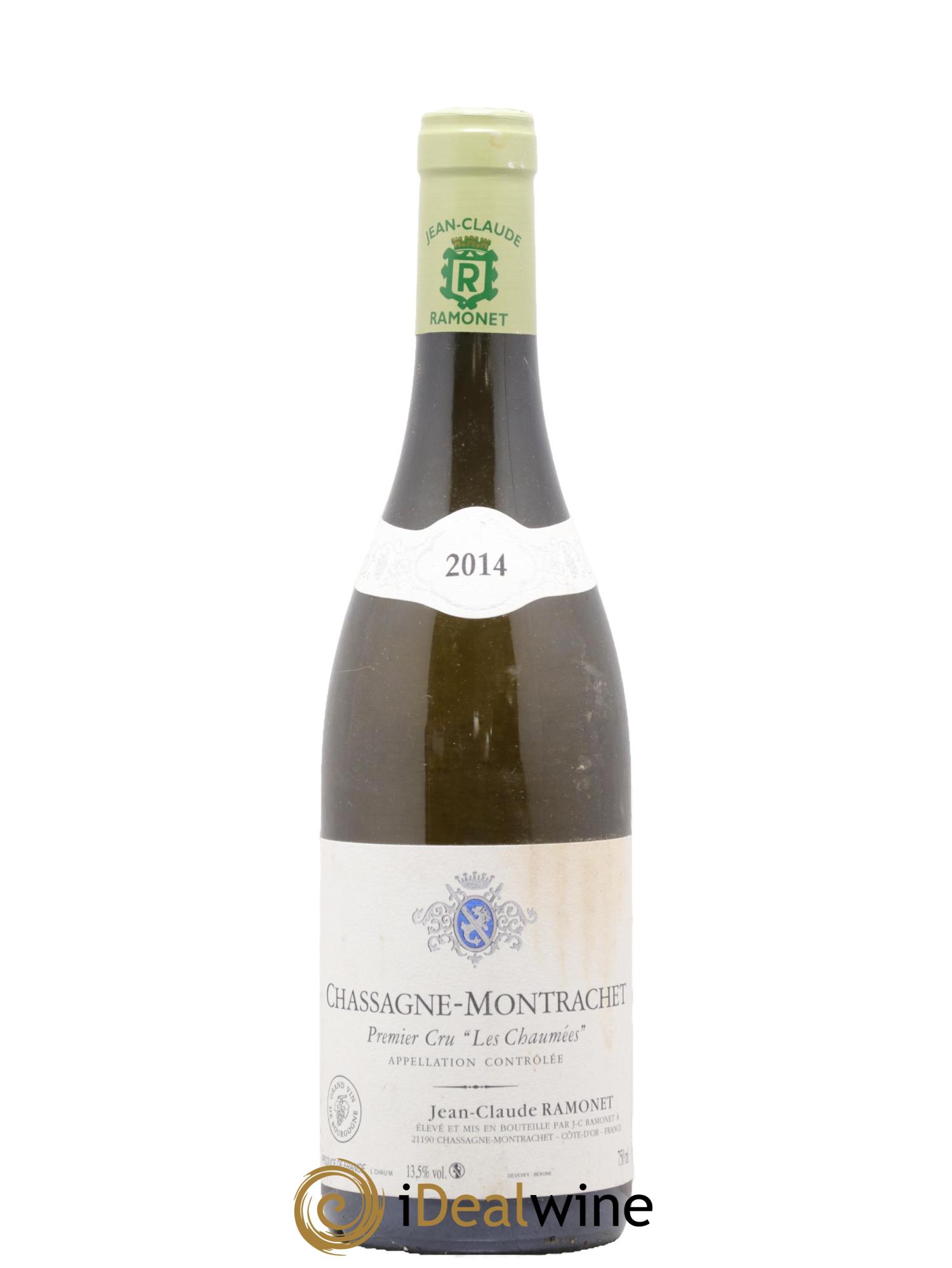 Chassagne-Montrachet 1er Cru Les Chaumées Ramonet (Domaine) 2014 - Lot de 1 bouteille - 0