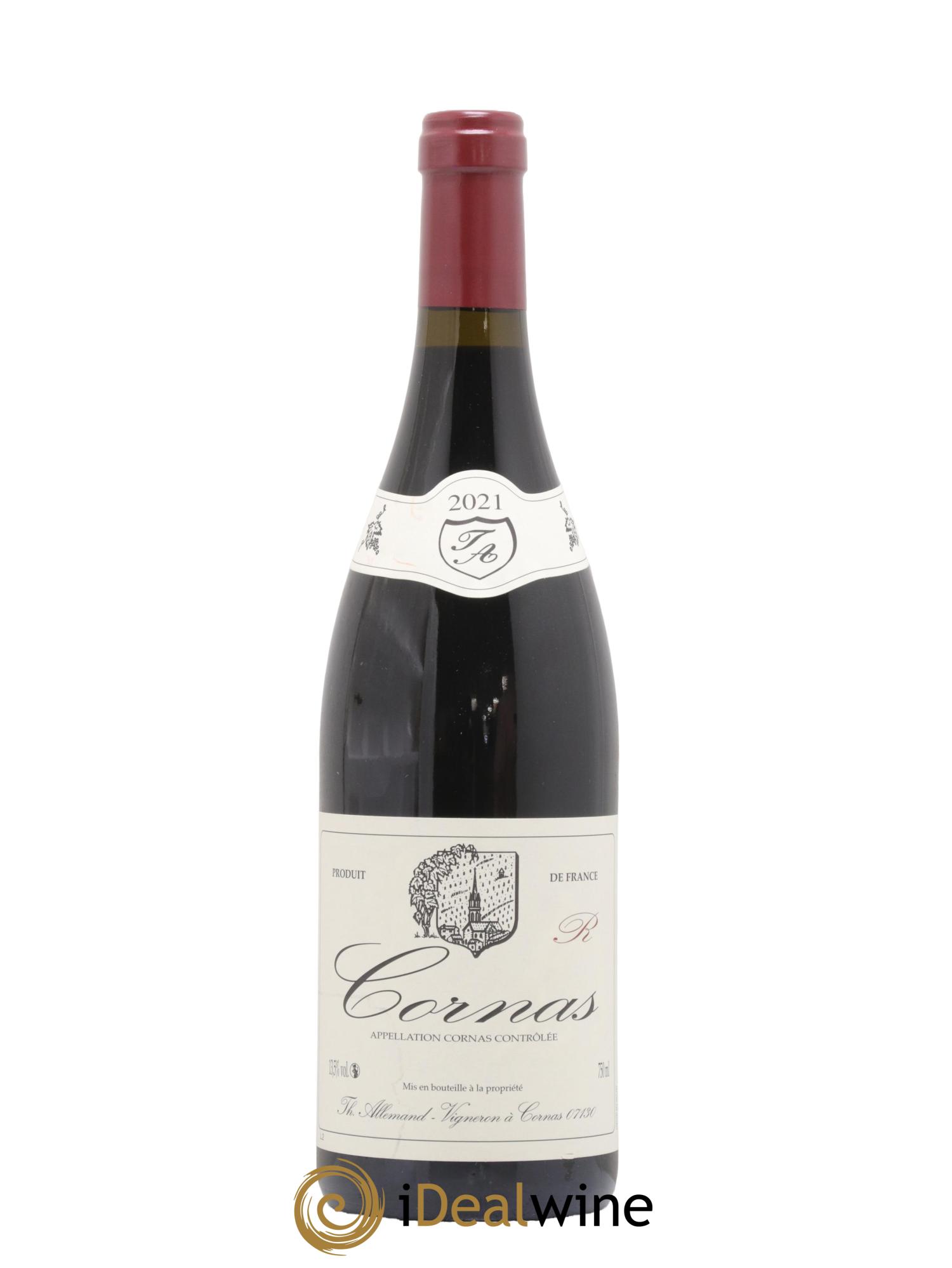 Cornas Reynard Thierry Allemand 2021 - Lot of 1 bottle - 0