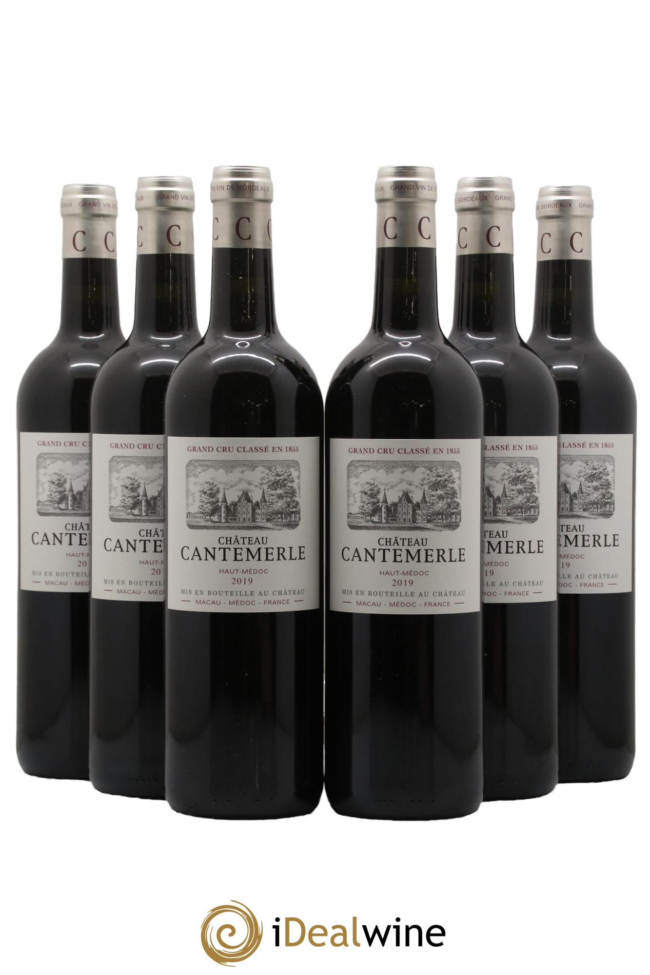 Château Cantemerle 5ème Grand Cru Classé 2019 - Lotto di 6 bottiglie - 0