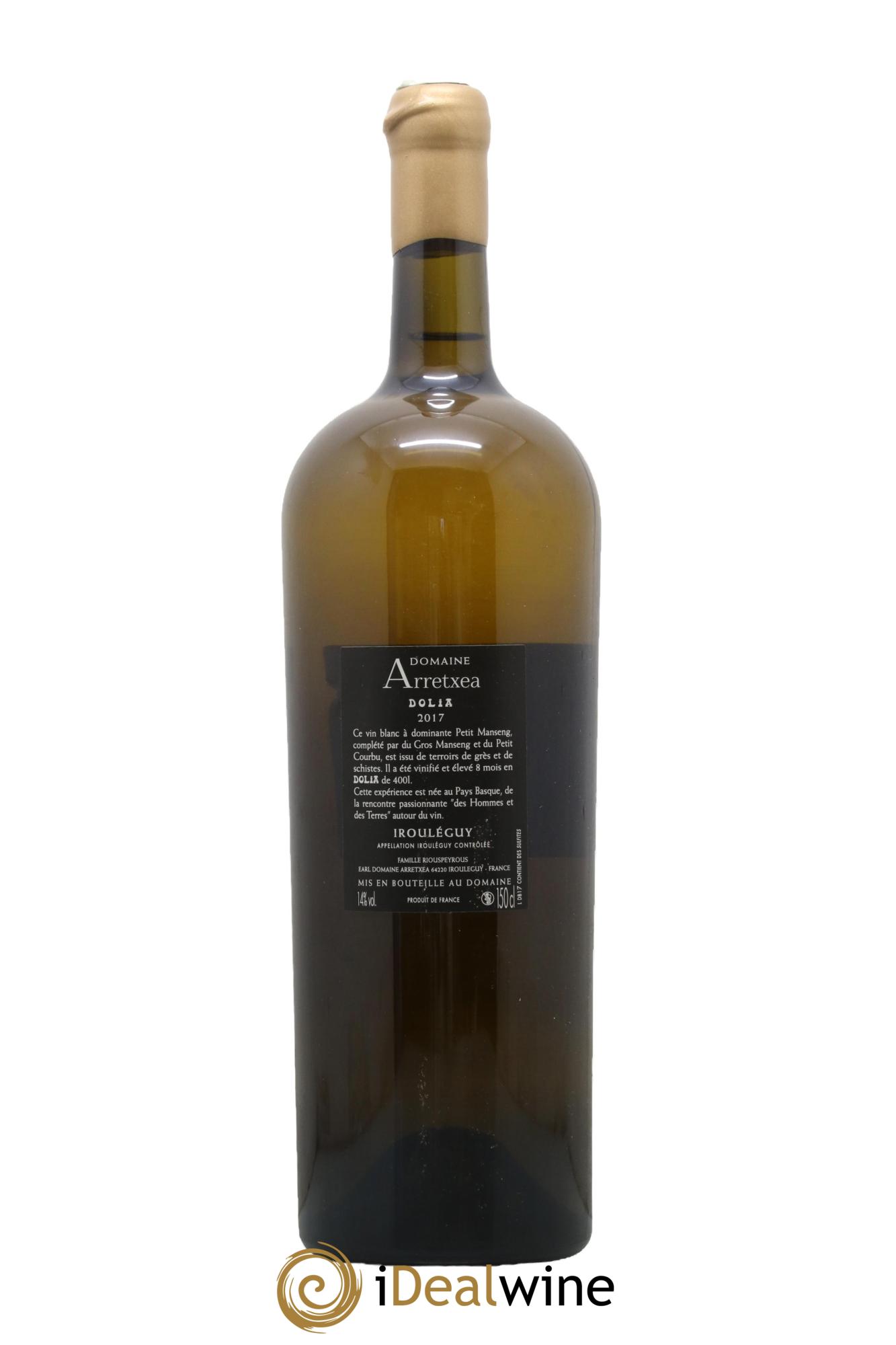 Irouléguy Amphore Dolia Arretxea (Domaine) 2017 - Lot de 1 magnum - 1