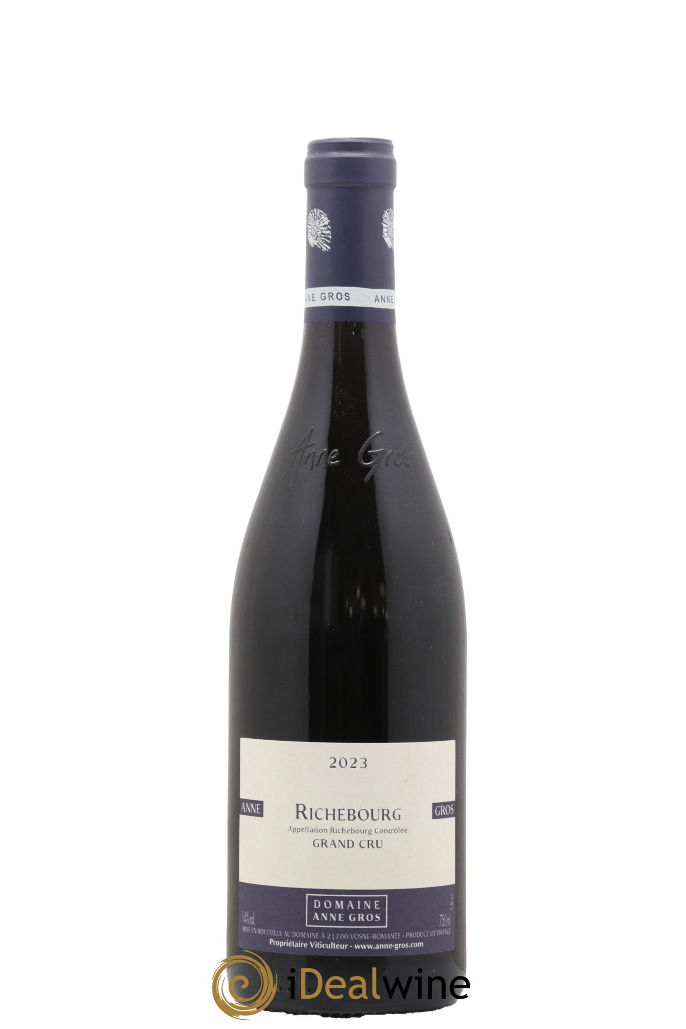 Richebourg Grand Cru Anne Gros 2023 - Lot de 1 bouteille - 0