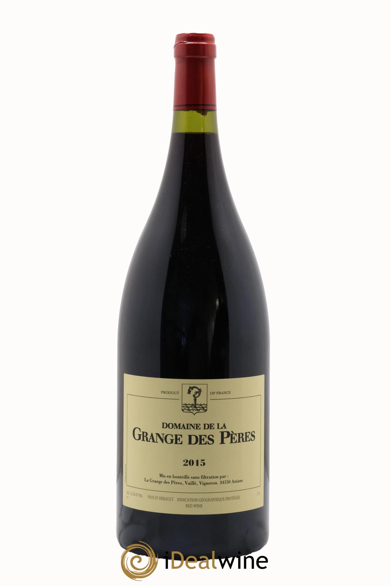 IGP Pays d'Hérault Grange des Pères Laurent Vaillé 2015 - Posten von 1 Magnum - 0