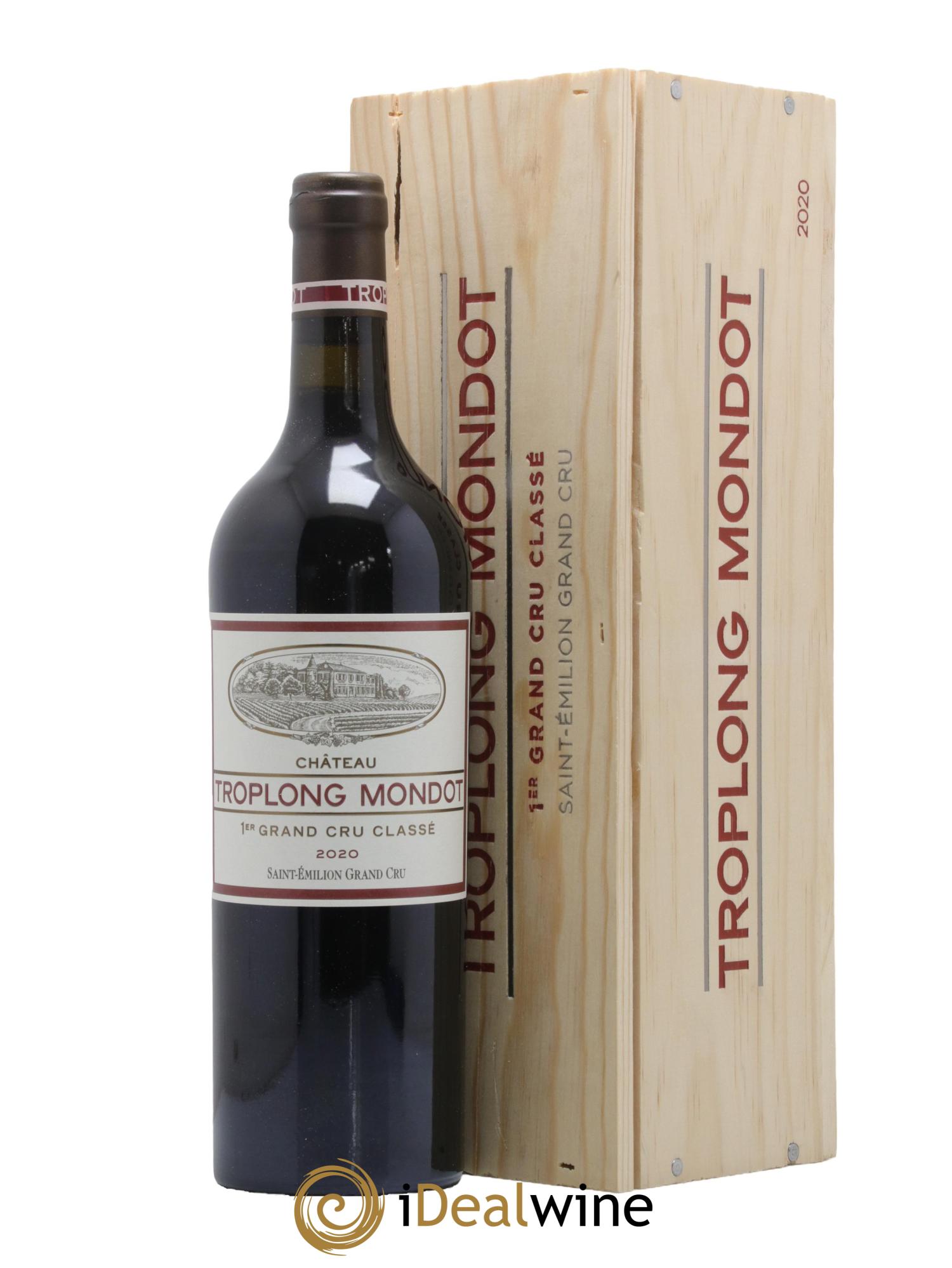 Château Troplong Mondot 1er Grand Cru Classé B  2020 - Lot of 1 bottle - 0
