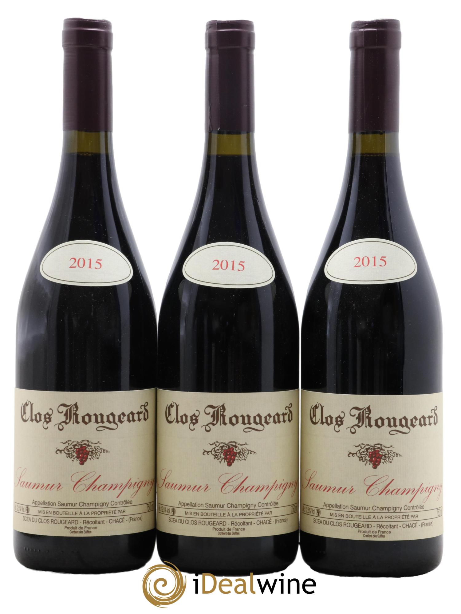 Saumur-Champigny Clos Rougeard 2015 - Lot de 3 bouteilles - 0