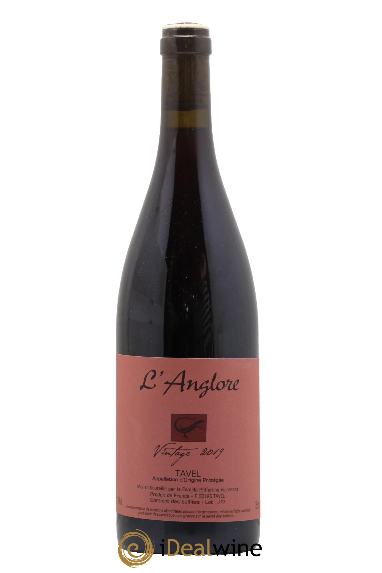 Tavel Vintage L'Anglore 2019 - Posten von 1 Flasche - 0