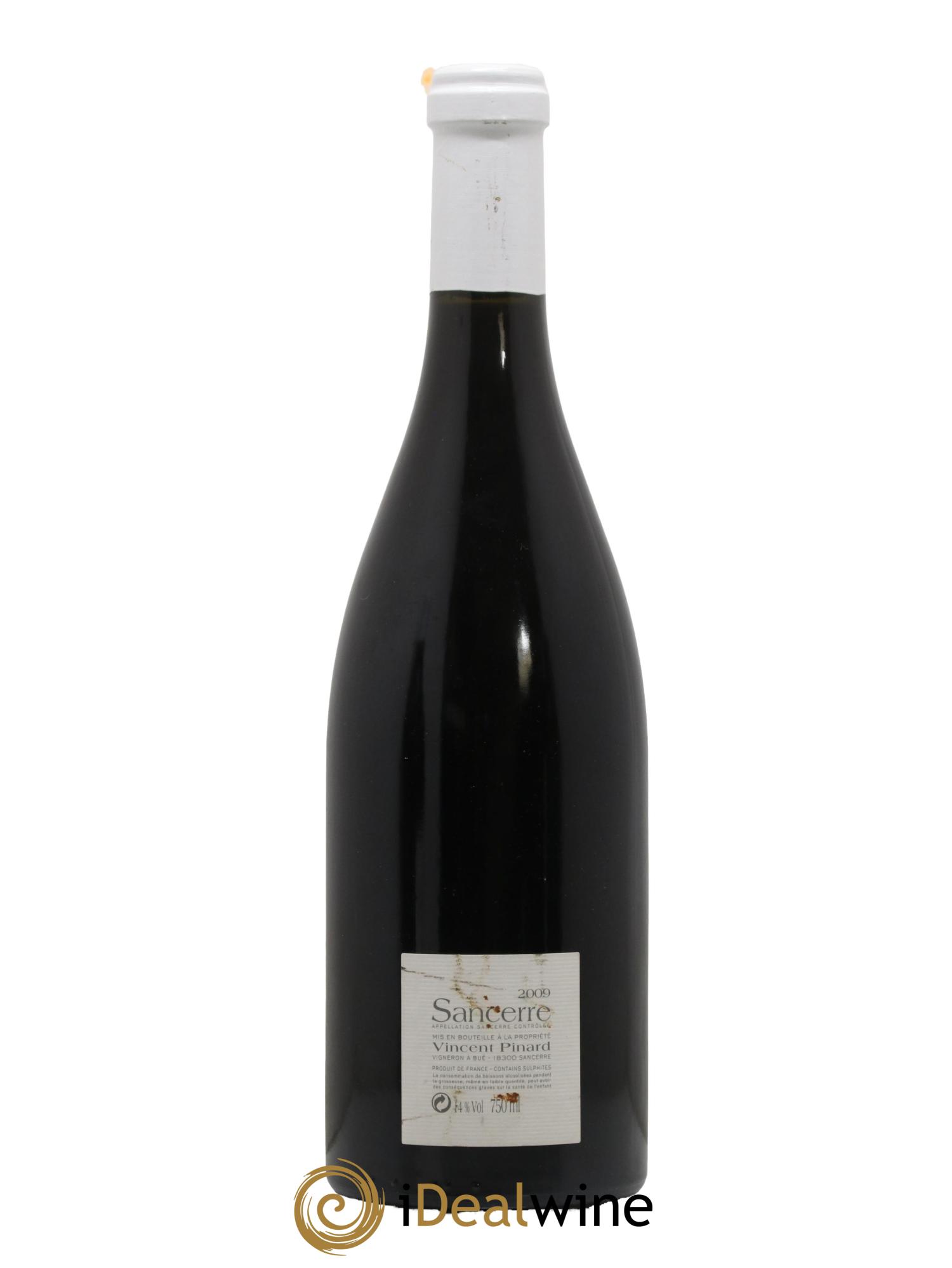 Sancerre Vendanges Entières Vincent Pinard 2009 - Lot de 1 bouteille - 1