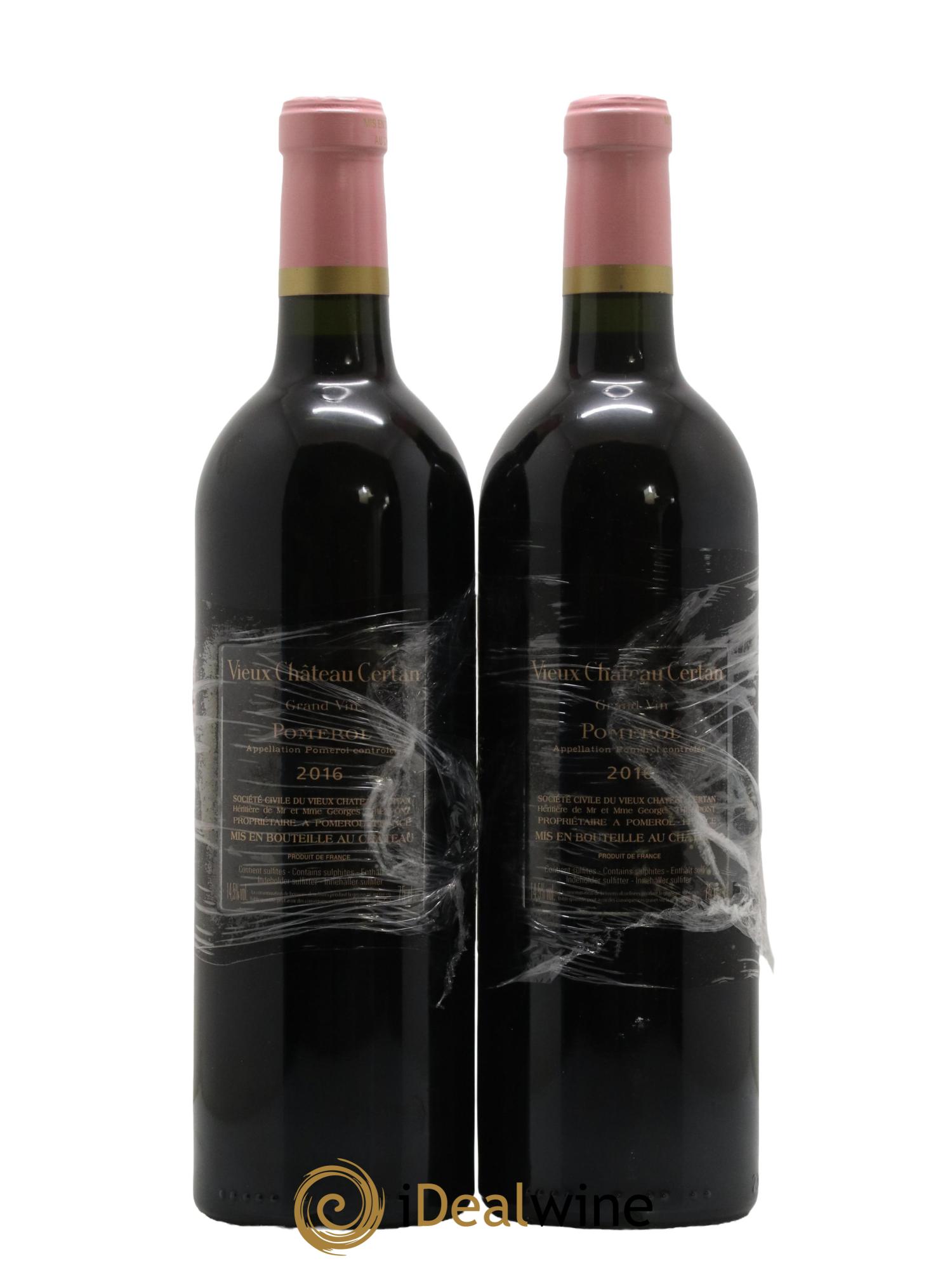 Vieux Château Certan  2016 - Lot de 2 bouteilles - 1