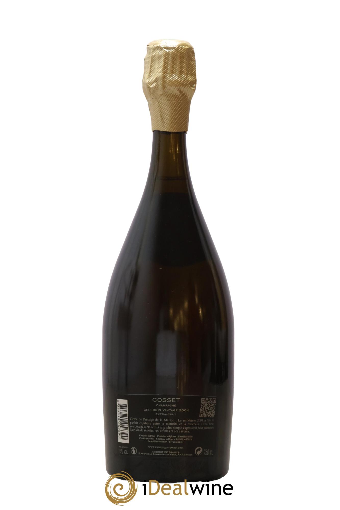 Celebris  Gosset 2004 - Lot de 1 bouteille - 2