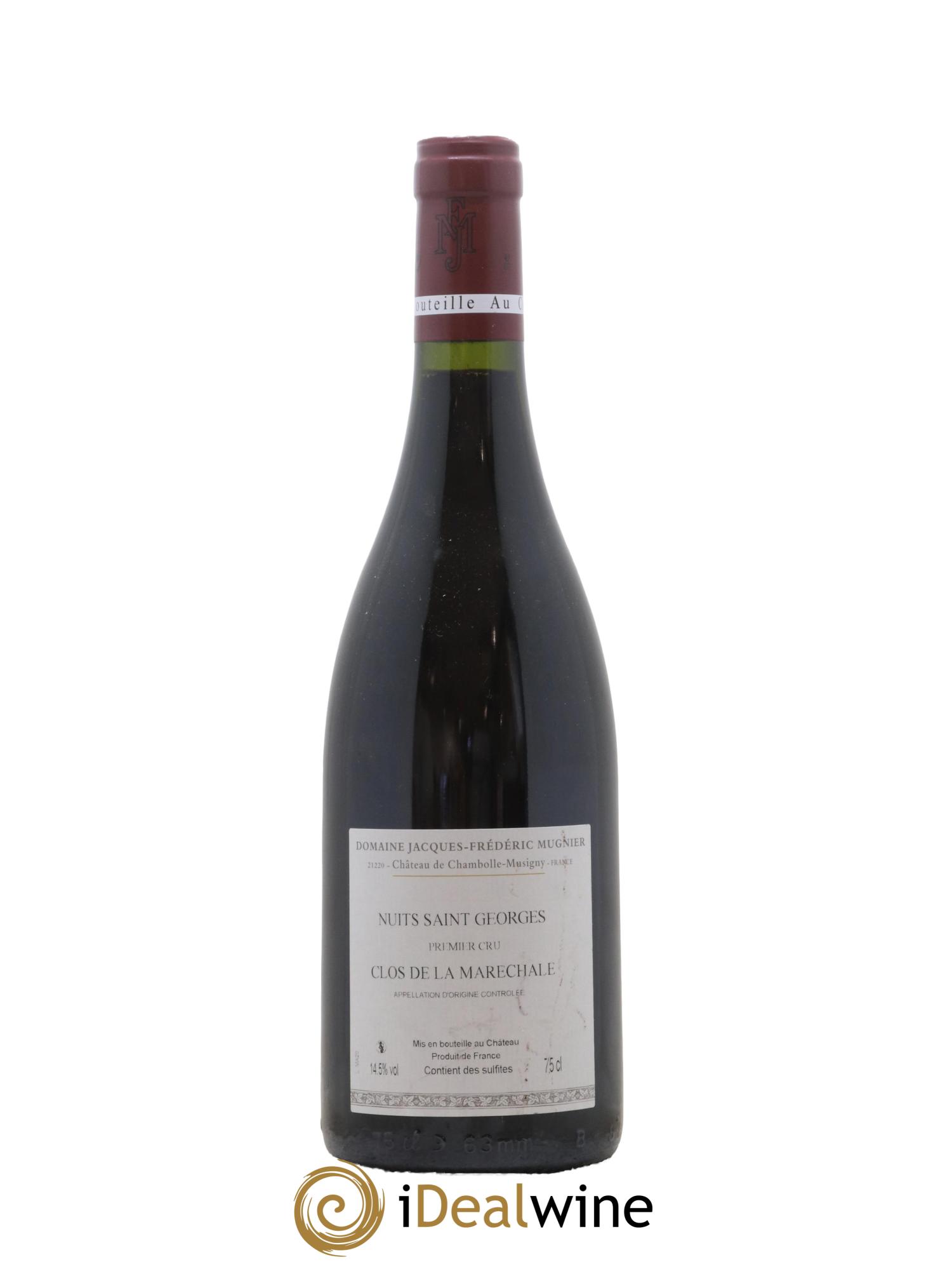 Nuits-Saint-Georges 1er Cru Clos de La Maréchale Jacques-Frédéric Mugnier 2020 - Lot de 1 bouteille - 1
