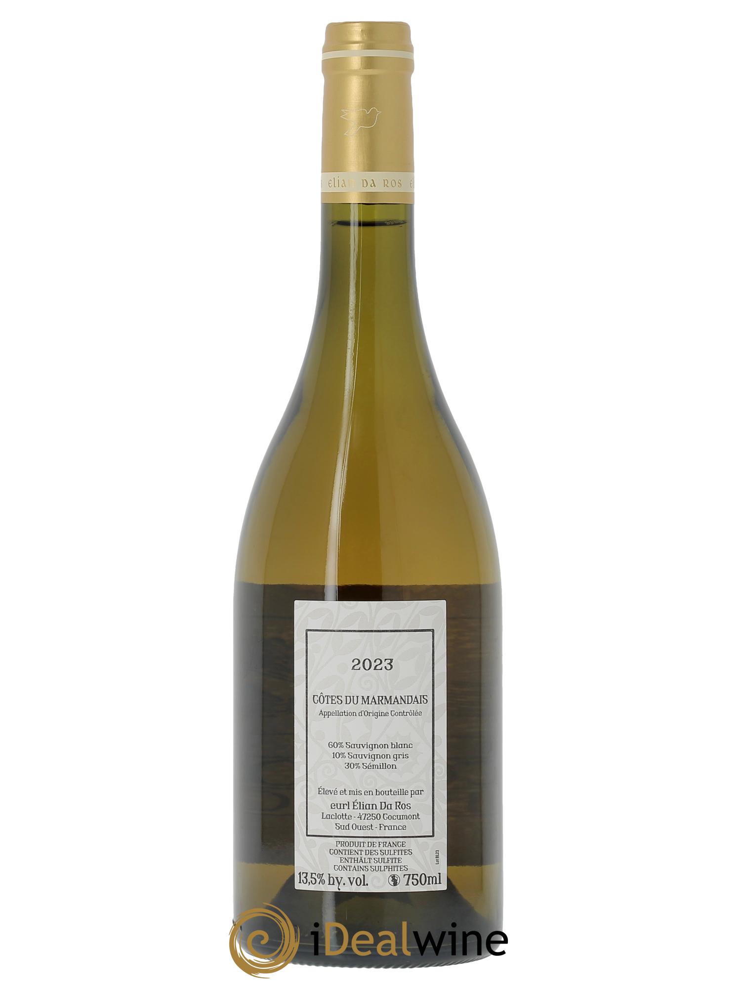 Côtes du Marmandais Coucou Elian Da Ros (Domaine)  2023 - Lot de 1 bouteille - 1