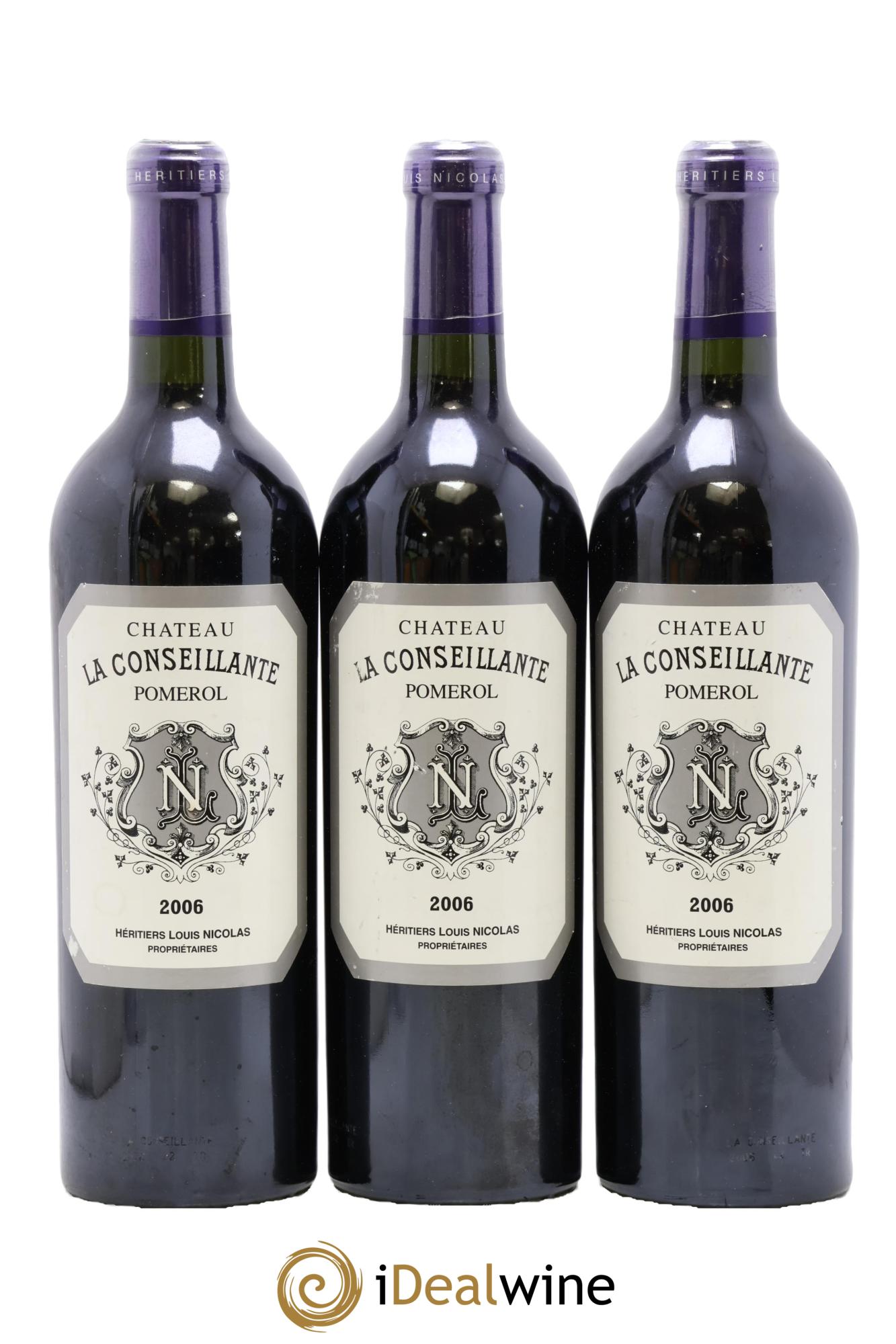 Château la Conseillante 2006 - Lot de 3 bouteilles - 0