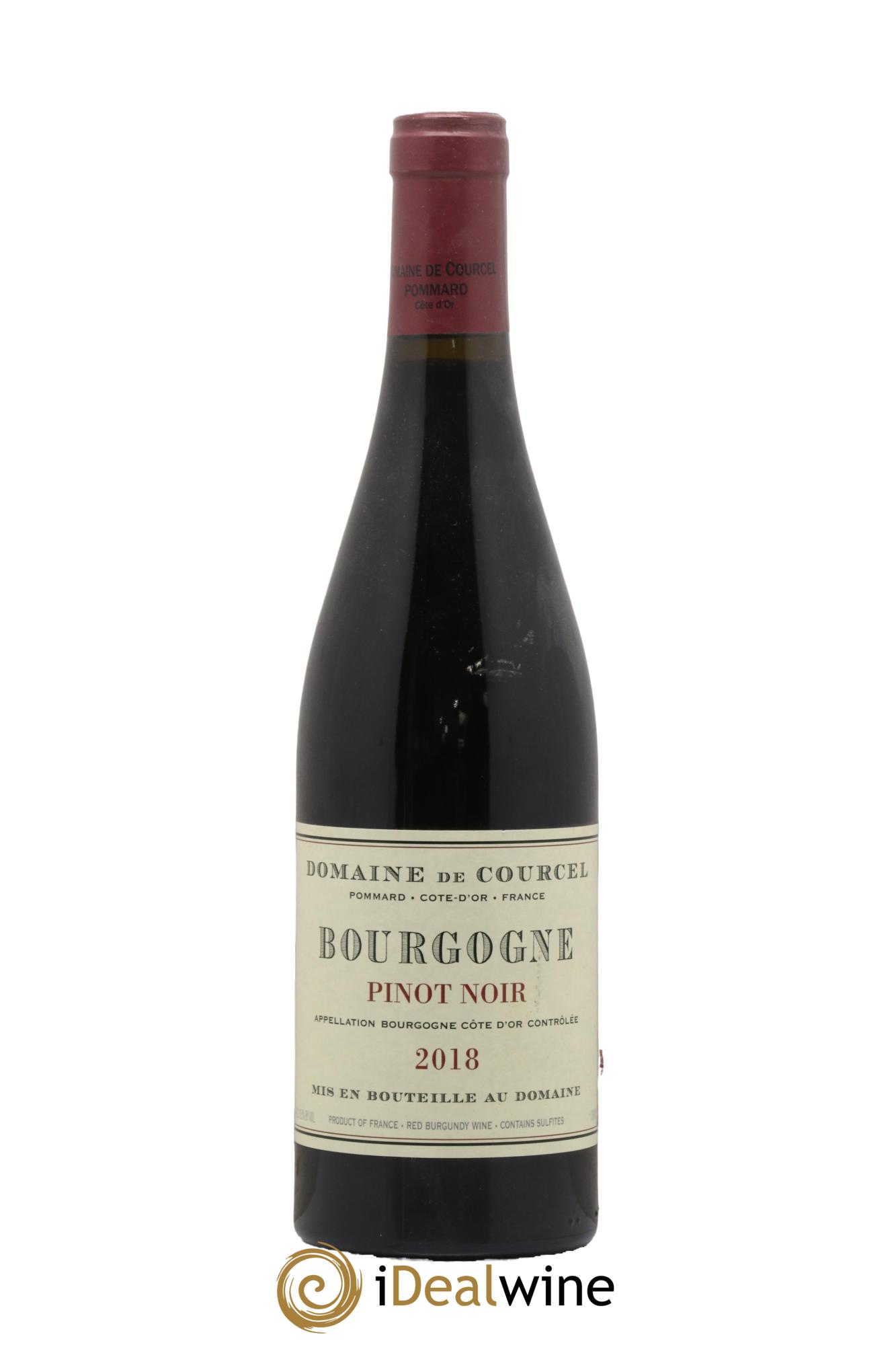 Bourgogne Pinot Noir de Courcel (Domaine) 2018 - Lot de 1 bouteille - 0