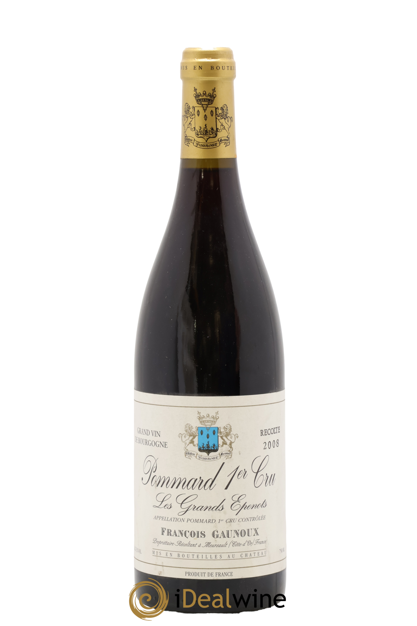 Pommard 1er Cru Les Grands Epenots François Gaunoux 2008 - Lot de 1 bouteille - 0