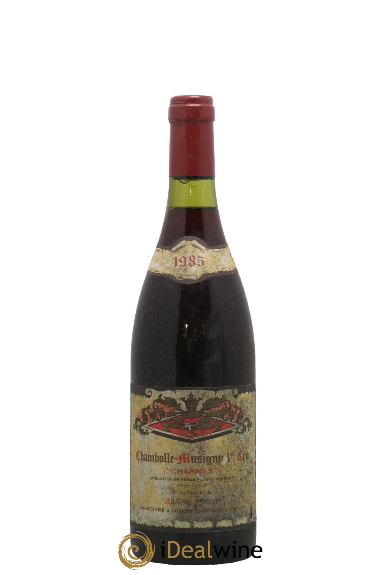 Chambolle-Musigny 1er Cru Charmes Arsene Amiot 1985 - Lot de 1 bouteille - 0