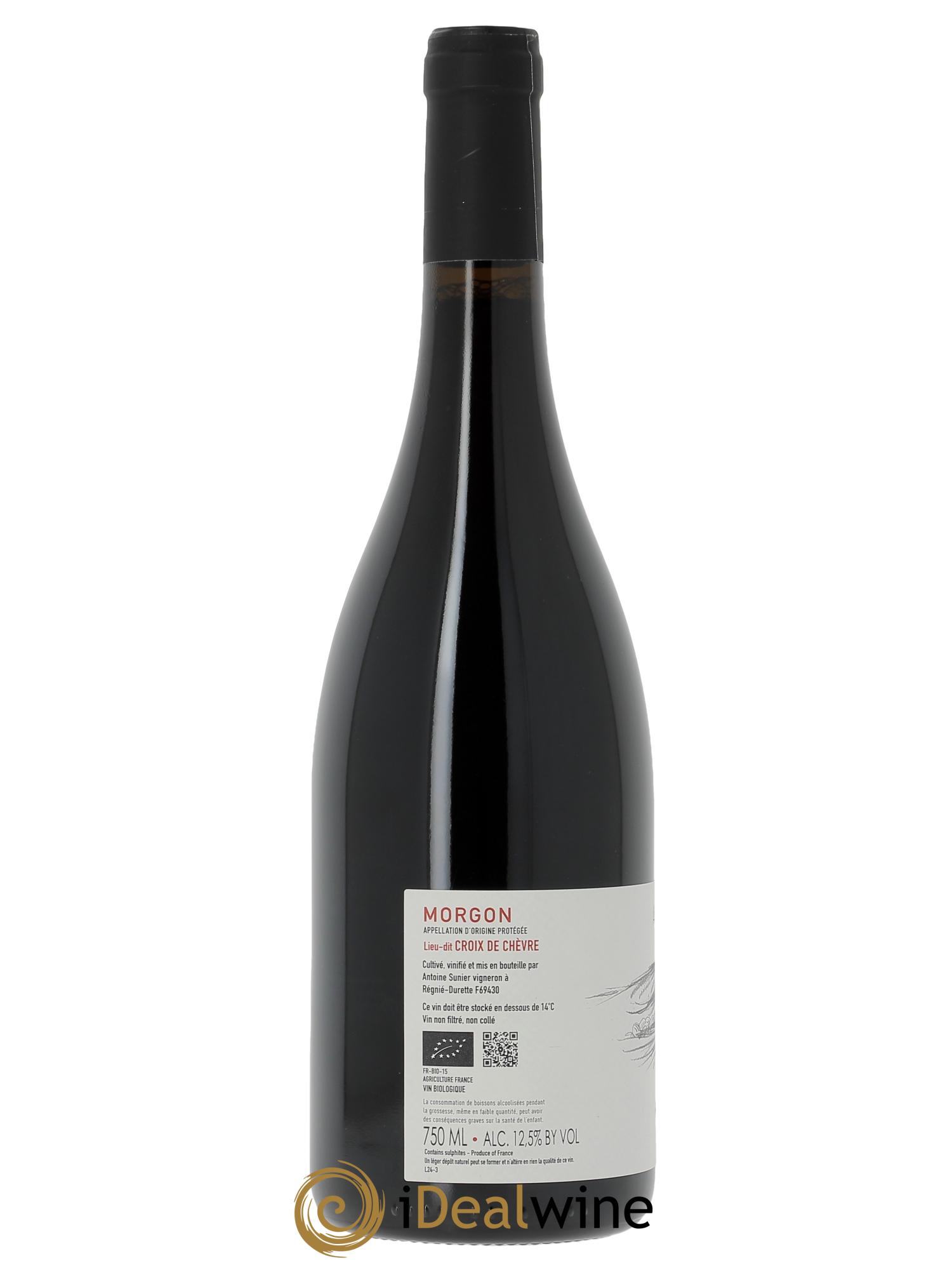 Morgon Croix de Chèvre Antoine Sunier  2024 - Lot of 1 bottle - 1