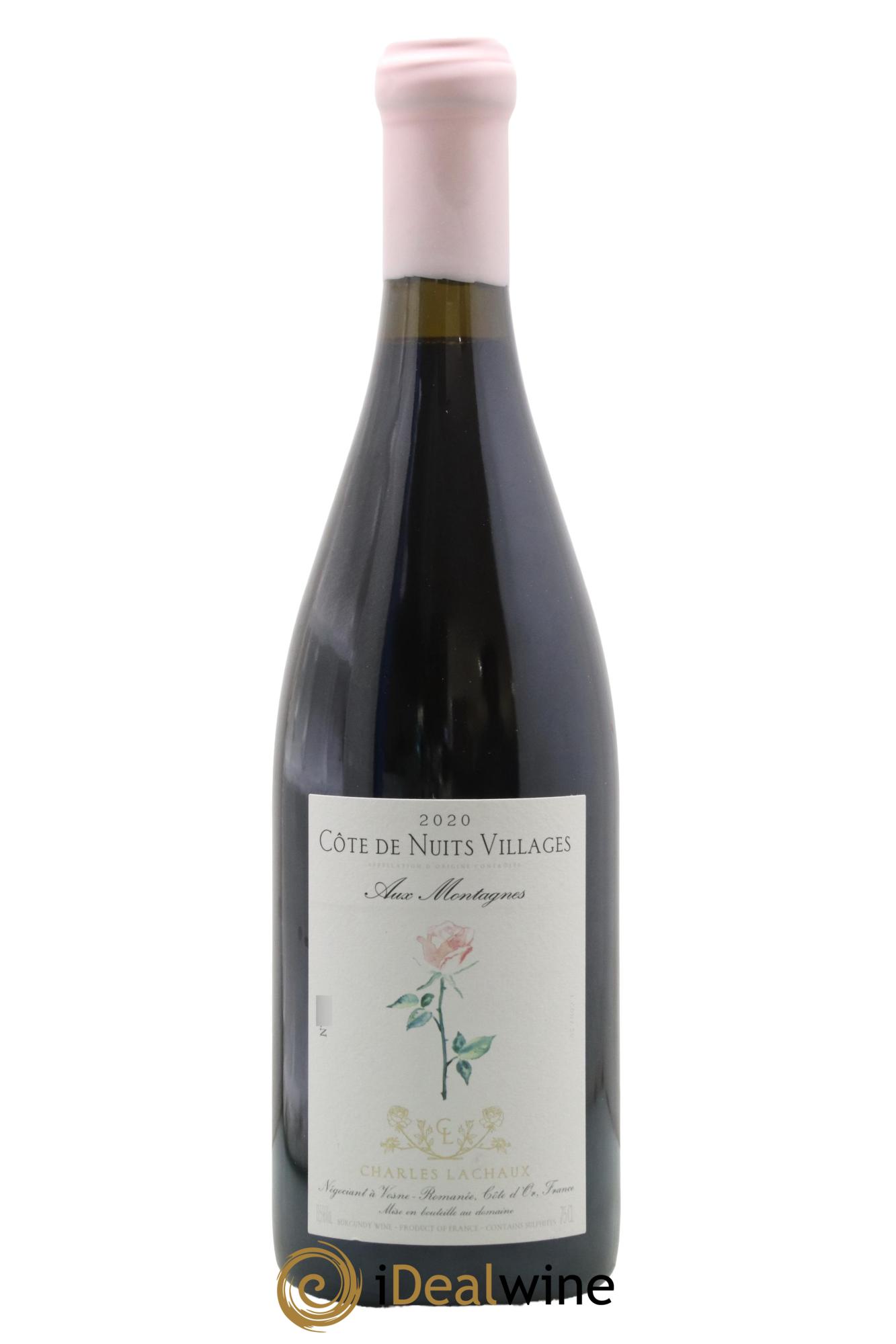 Côte de Nuits-Villages Aux Montagnes Charles Lachaux 2020 - Lot de 1 bouteille - 0