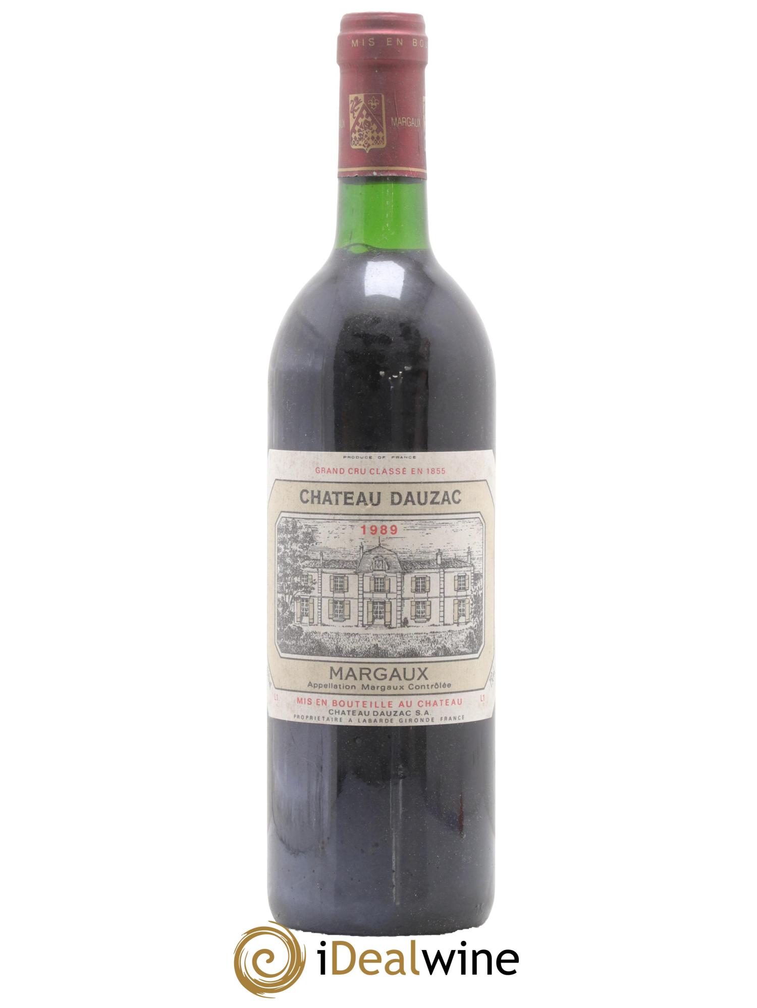 Château Dauzac 5ème Grand Cru Classé 1989 - Lot of 1 bottle - 0