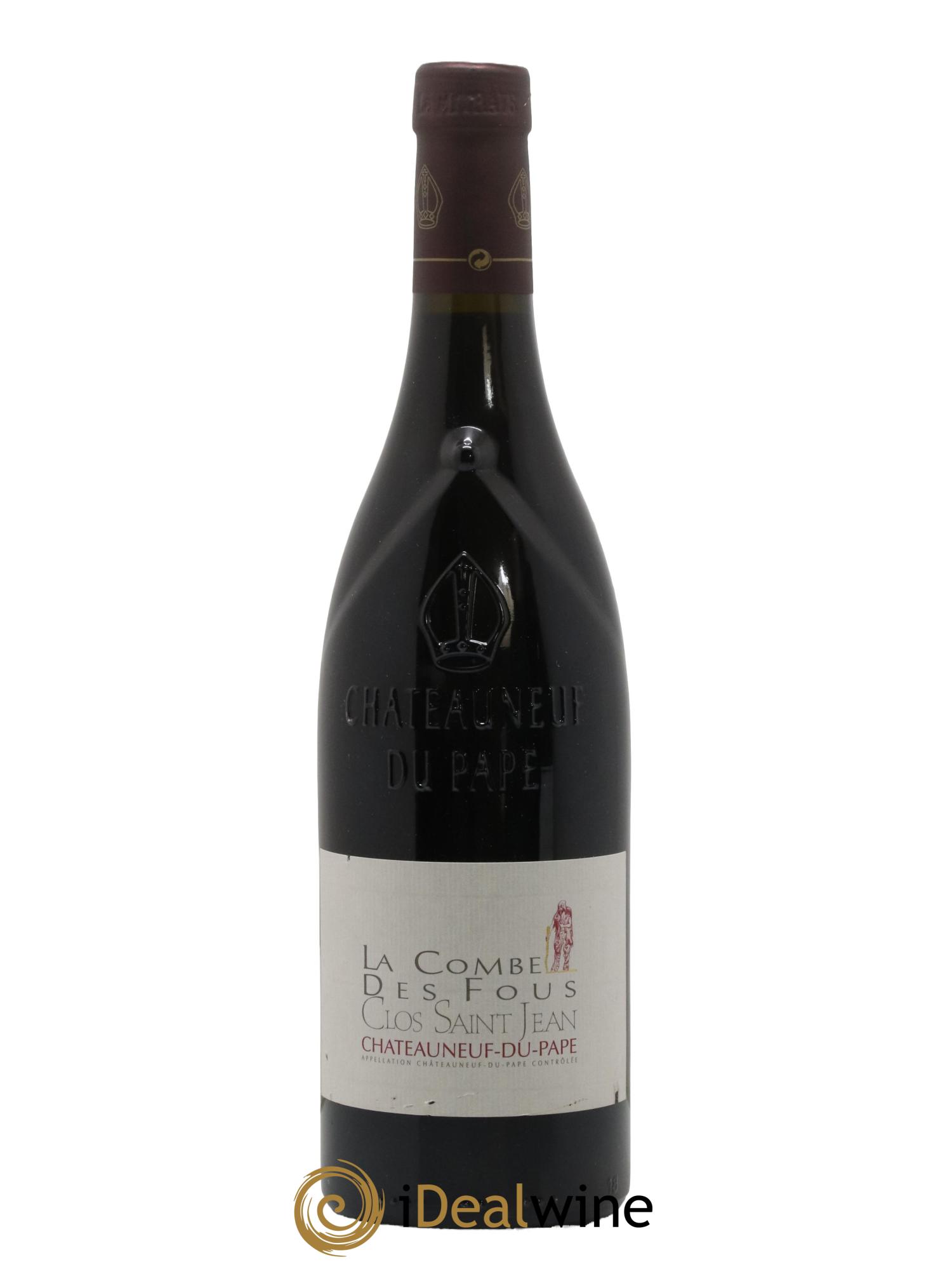 Châteauneuf-du-Pape Clos Saint-Jean La Combe des Fous Pascal et Vincent Maurel 2017 - Lot of 1 bottle - 0