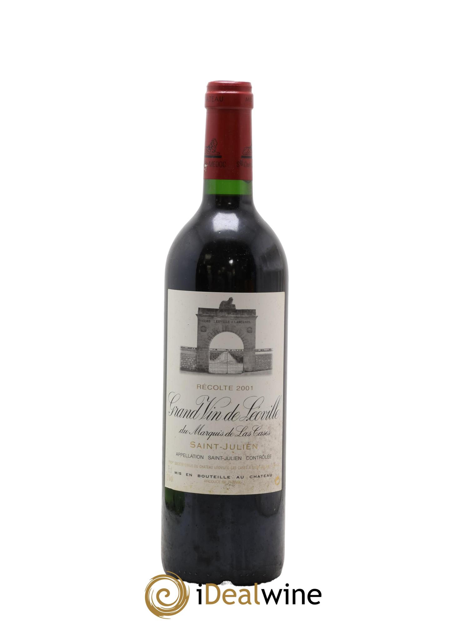 Château Léoville Las Cases 2ème Grand Cru Classé 2001 - Lotto di 1 bottiglia - 0