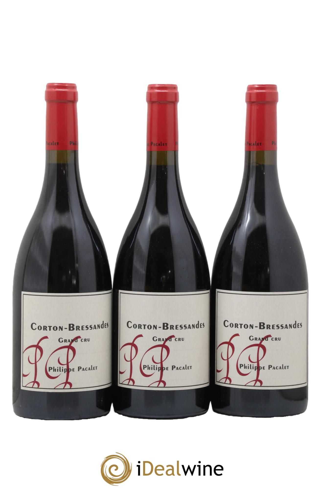 Corton Grand Cru Bressandes Philippe Pacalet 2019 - Lot de 3 bouteilles - 0