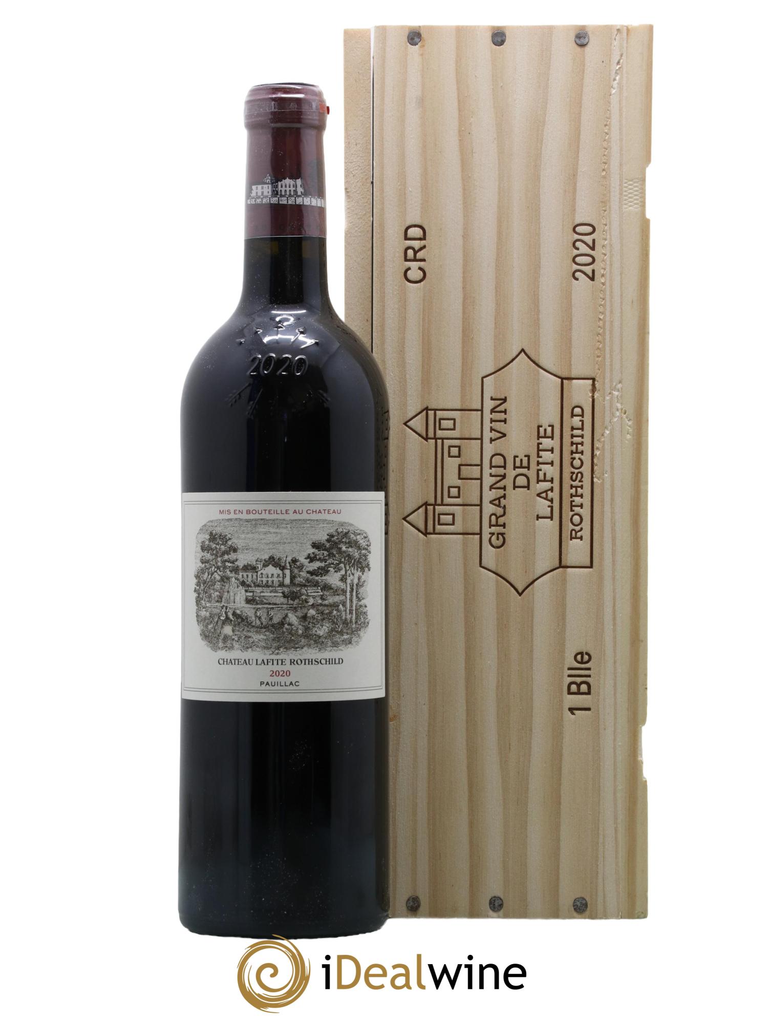Château Lafite Rothschild 1er Grand Cru Classé  2020 - Lot of 1 bottle - 1