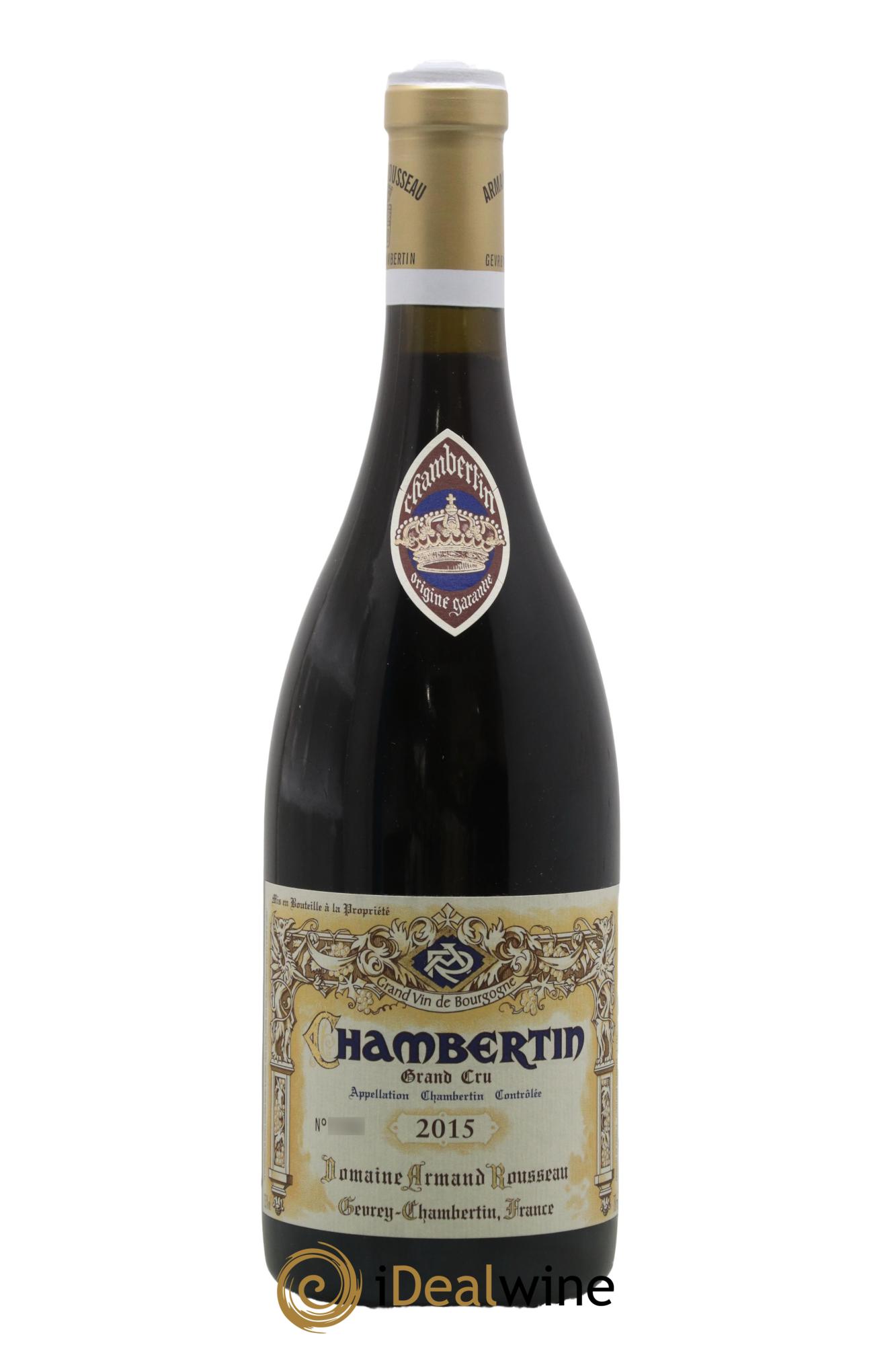 Chambertin Grand Cru Armand Rousseau (Domaine) 2015 - Lotto di 1 bottiglia - 0