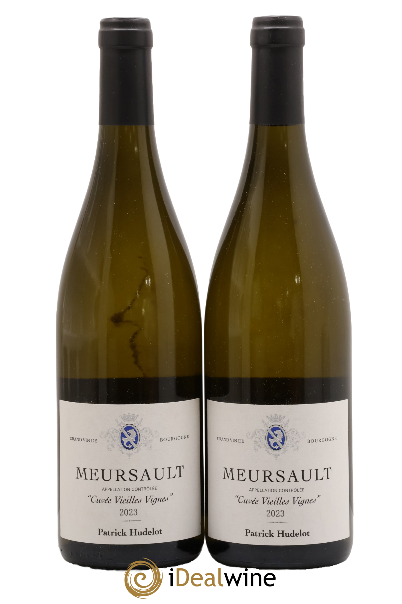 Meursault Cuvée Vieilles Vignes - Patrick Hudelot 2023 - Lot de 2 bouteilles - 0