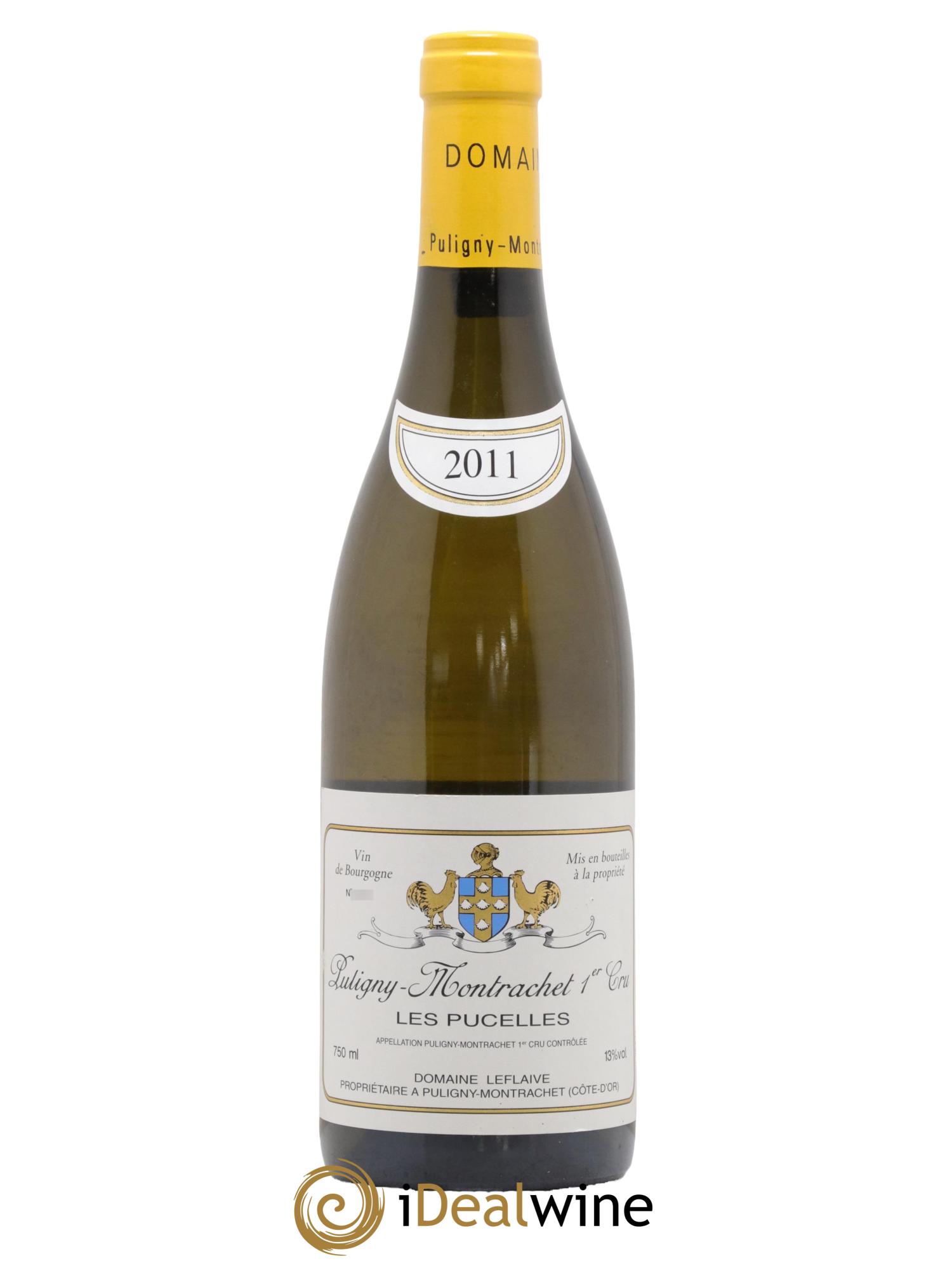 Puligny-Montrachet 1er Cru Les Pucelles Leflaive (Domaine) 2011 - Lot de 1 bouteille - 0