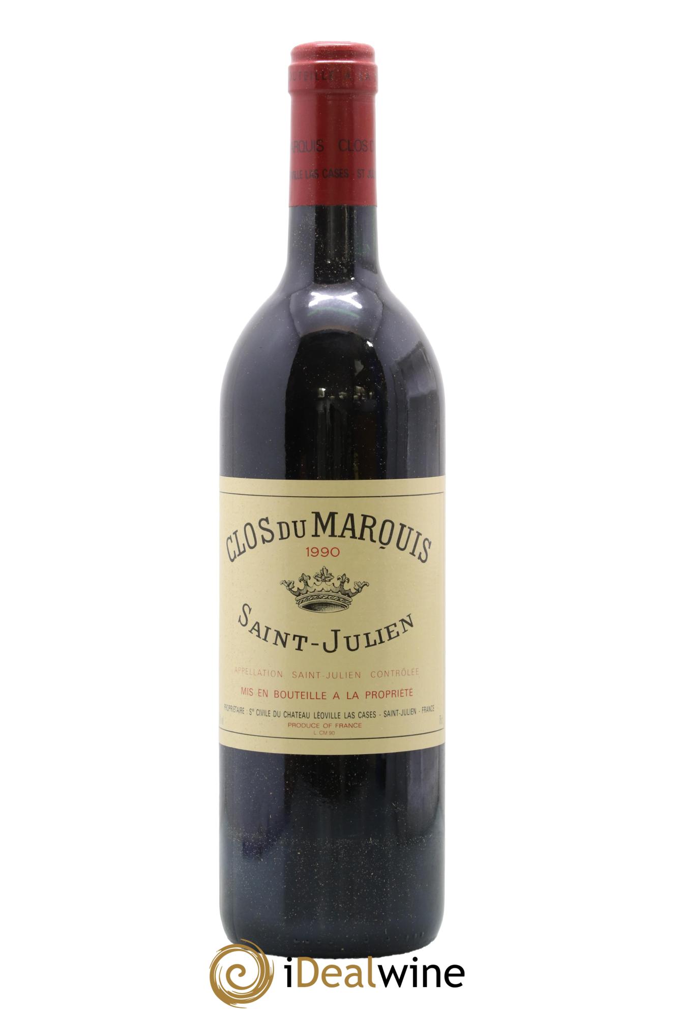 Clos du Marquis 1990 - Lot de 1 bouteille - 0