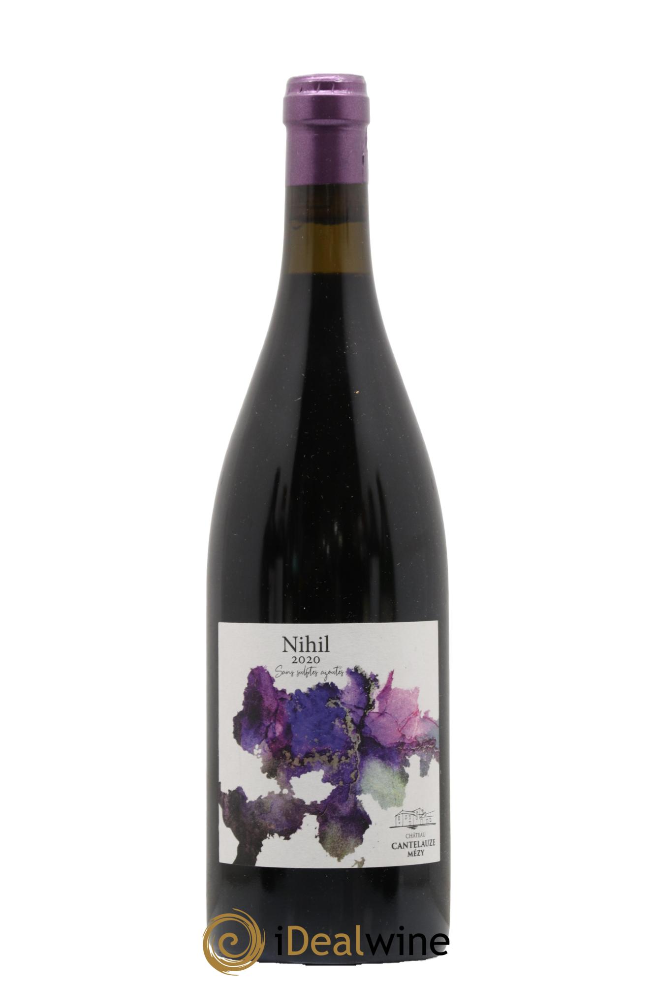 Cahors Nihil Cantelauze 2020 - Lot de 1 bouteille - 0