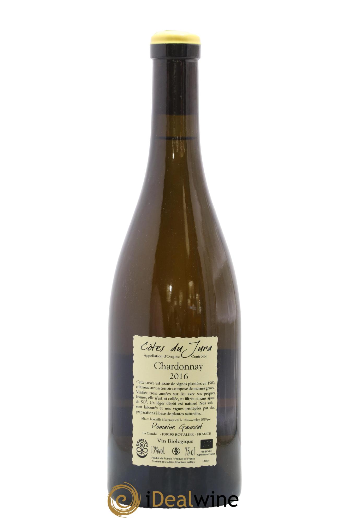 Côtes du Jura Les Chalasses Vieilles Vignes Jean-François Ganevat (Domaine) 2016 - Lot de 1 bouteille - 1