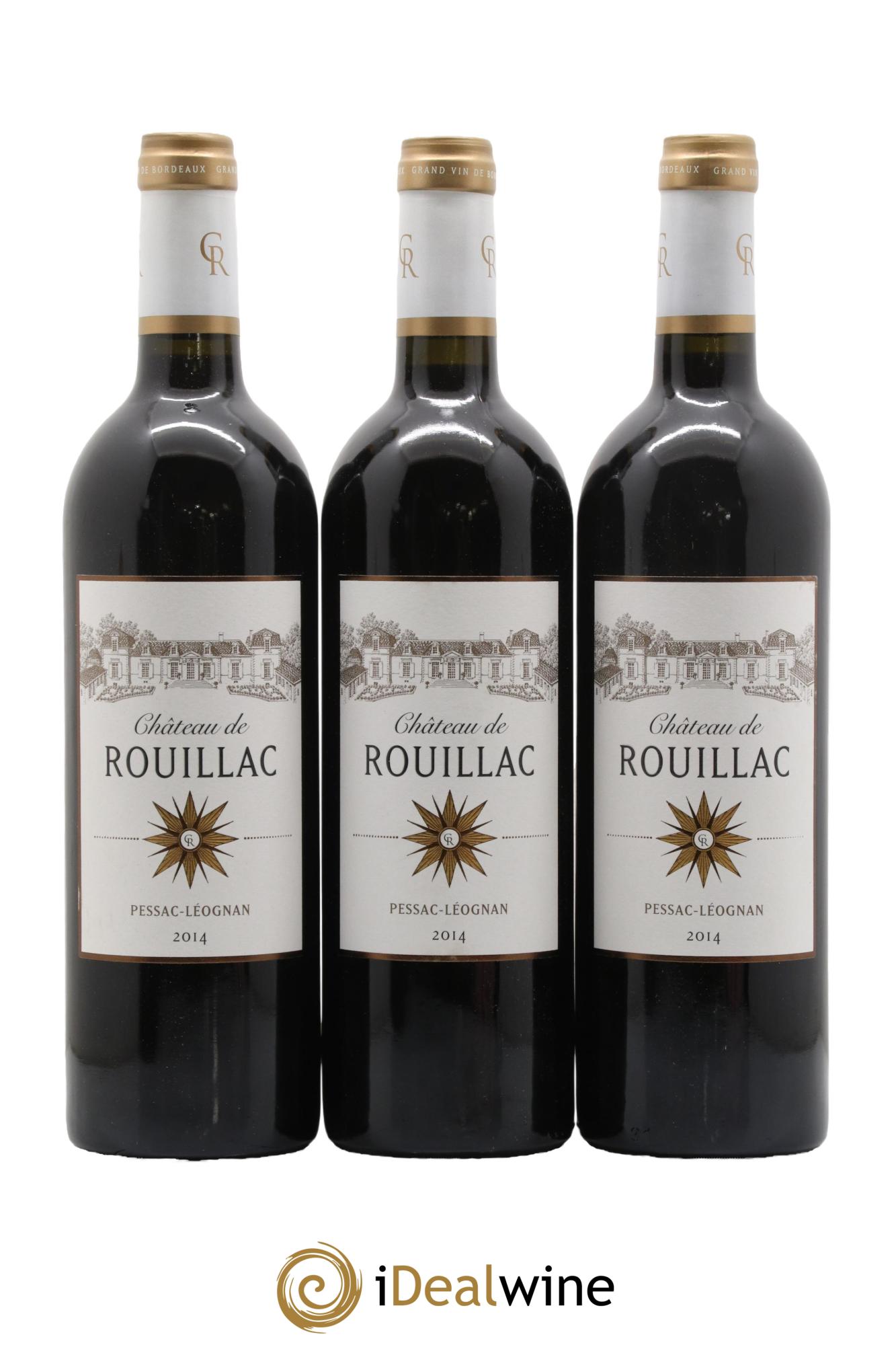 Château de Rouillac 2014 - Lotto di 6 bottiglie - 2