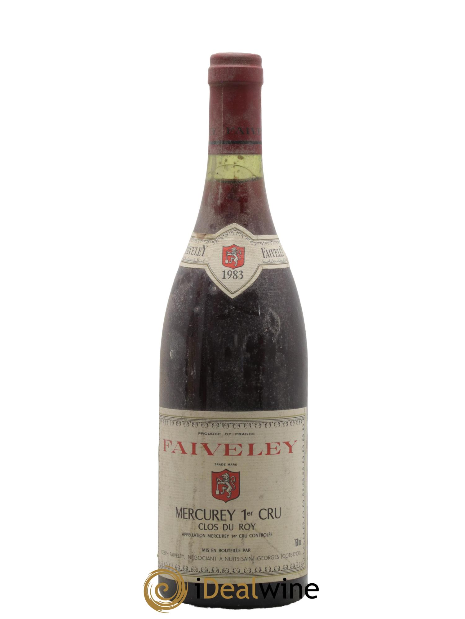 Mercurey 1er Cru Clos du Roy Faiveley 1983 - Lot de 1 bouteille - 0