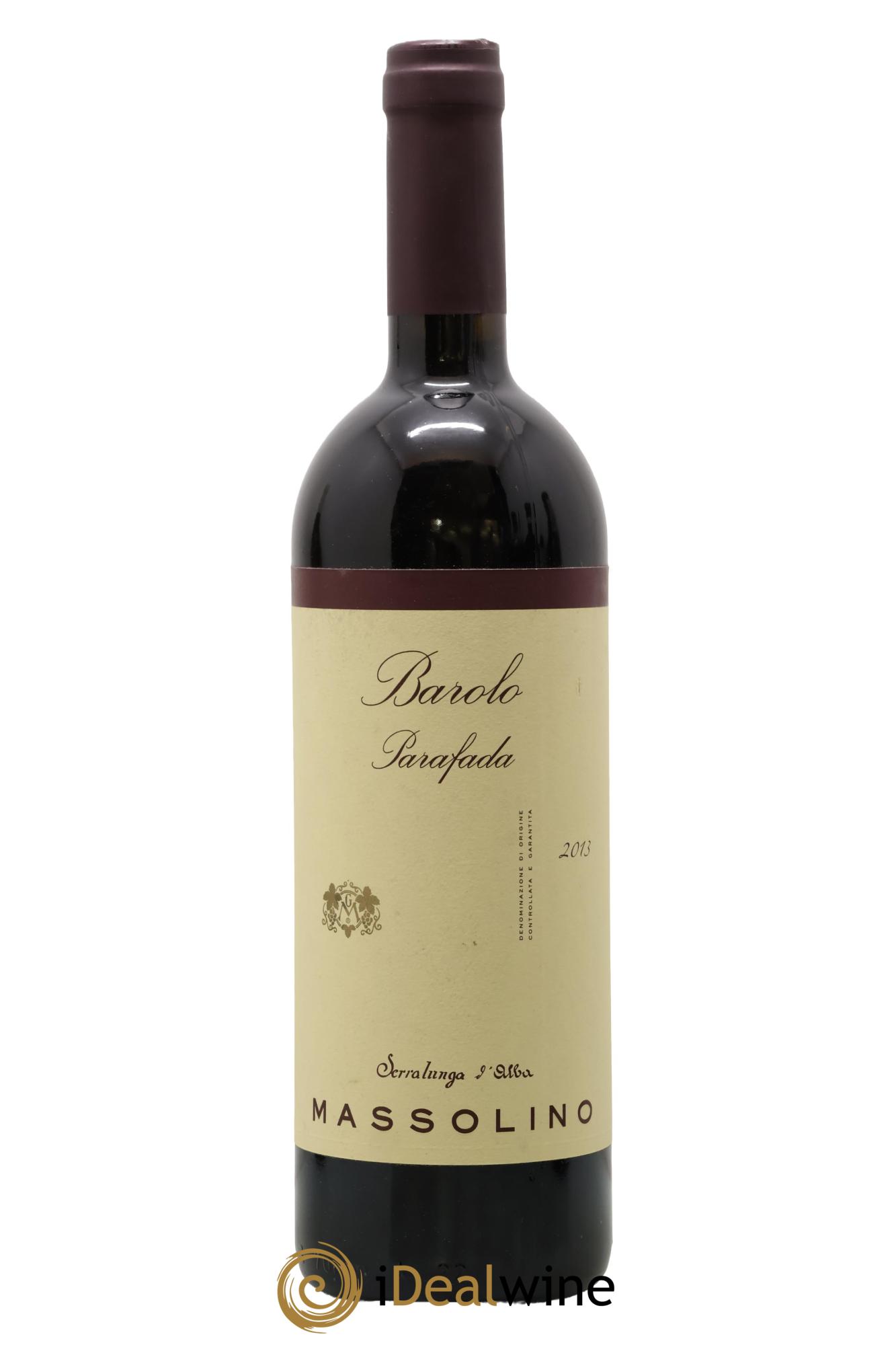 Barolo DOCG Parafada Massolino 2013 - Lote de 1 botella - 0