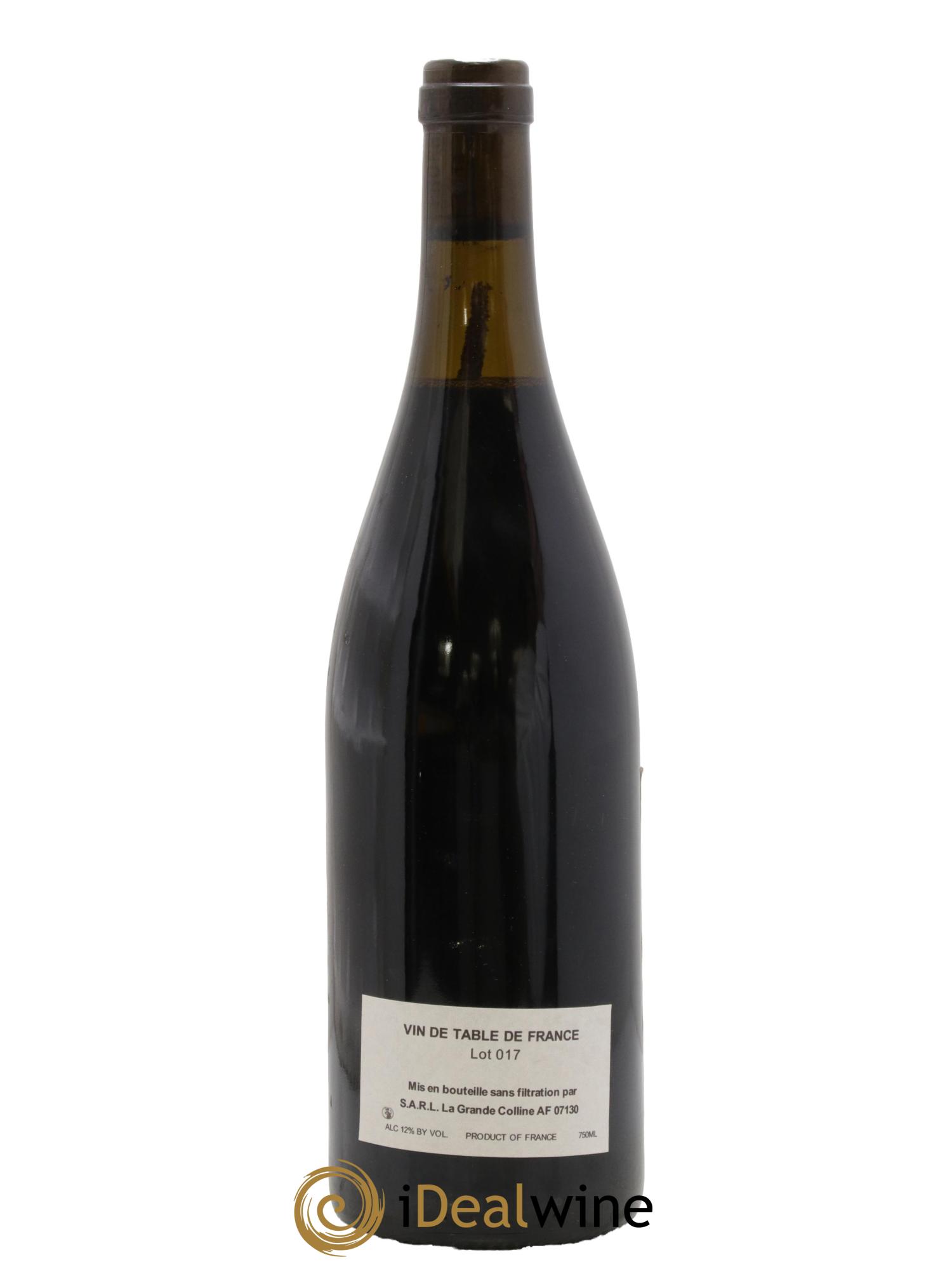 Vin de France (Ex Cornas) Hirotake Ooka - Domaine La Grande Colline 2017 - Lotto di 1 bottiglia - 1