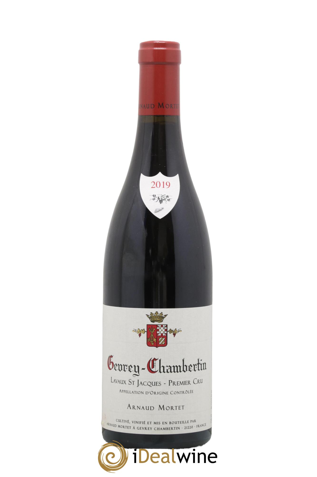 Gevrey-Chambertin 1er Cru Lavaux Saint Jacques Arnaud Mortet 2019 - Lot de 1 bouteille - 0