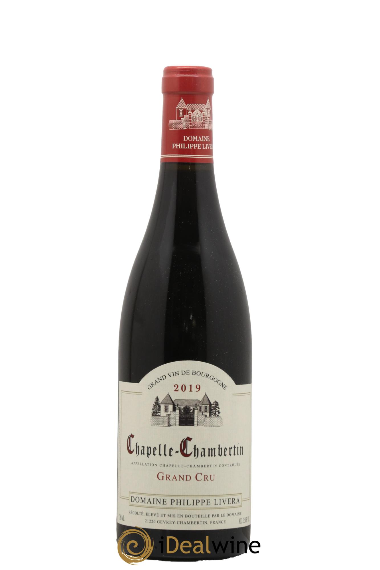 Chapelle-Chambertin Grand Cru Tilleuls (Domaine des) - Philippe Livera 2019 - Lot de 1 bouteille - 0